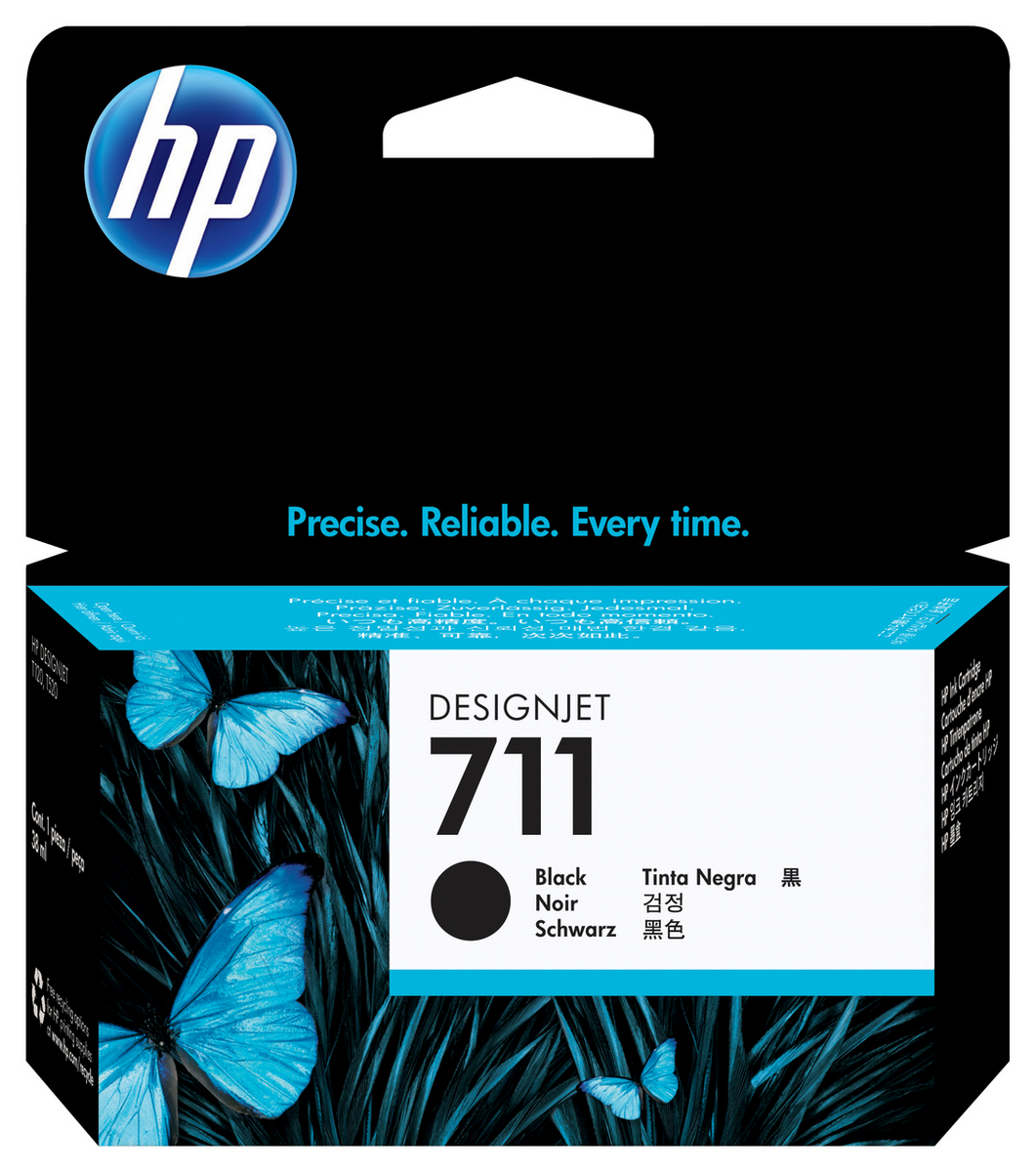 HP Ink 711 / CZ129A Black
