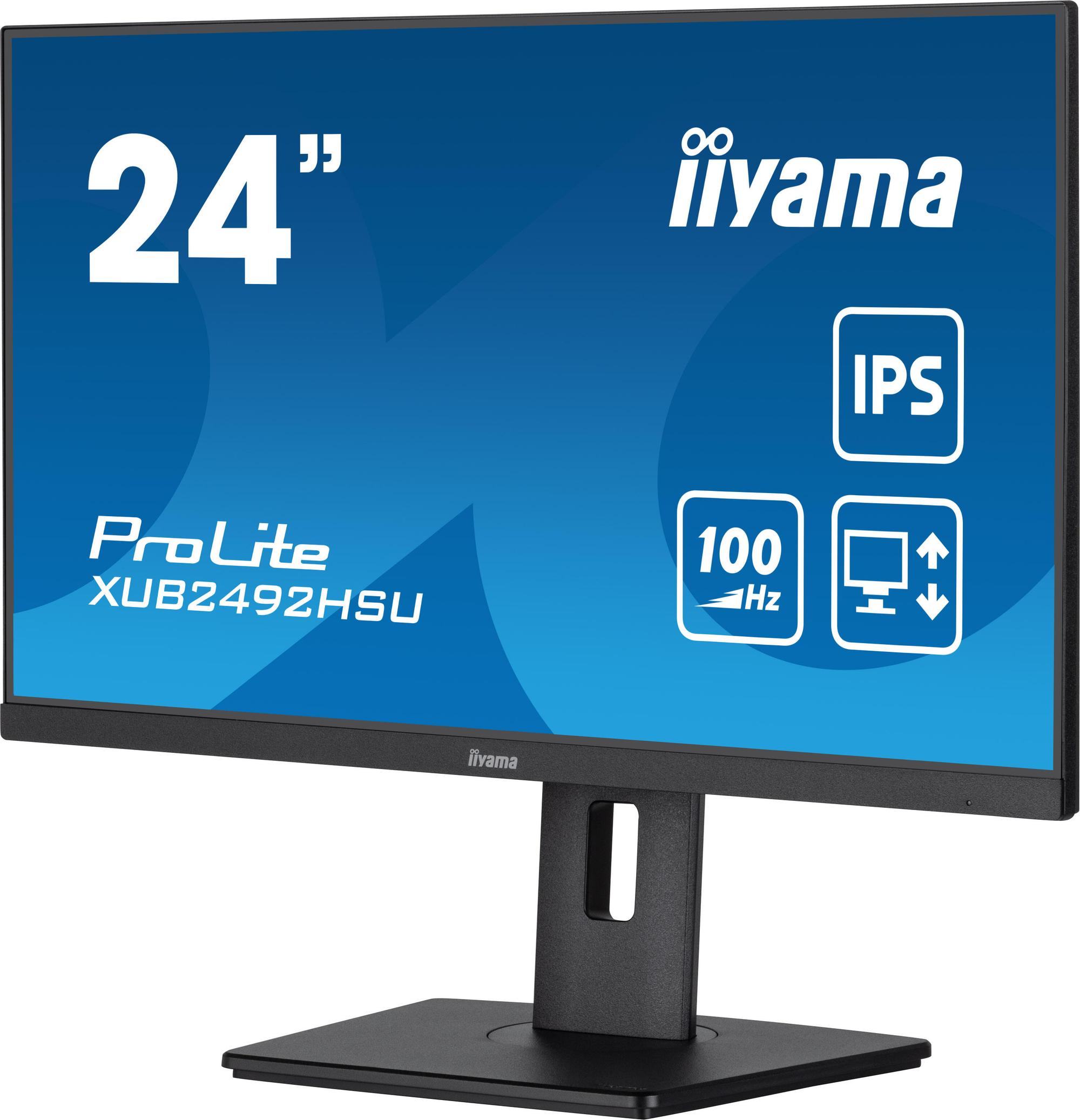 iiyama Monitor XUB2492HSU-B6 Negro 60,5 cm (23,8")
