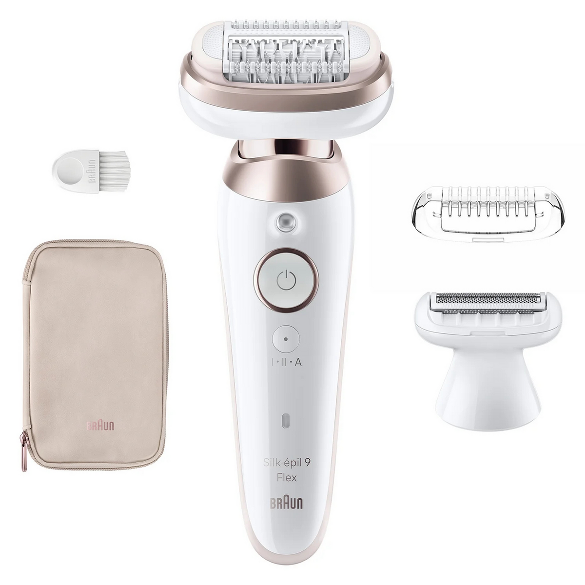 Braun Depilador Silk-epil 9 Flex 9-030 Wet&Dry 3D SensoSmart / 225311 Blanco