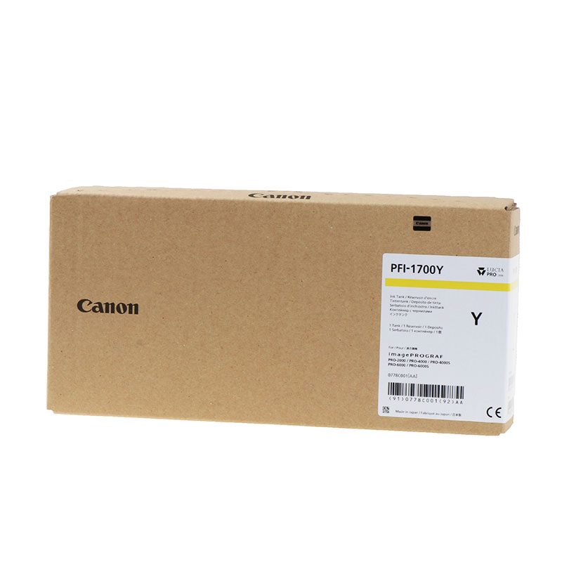 Canon Encre PFI-1700Y / 0778C001 Jaune XXL