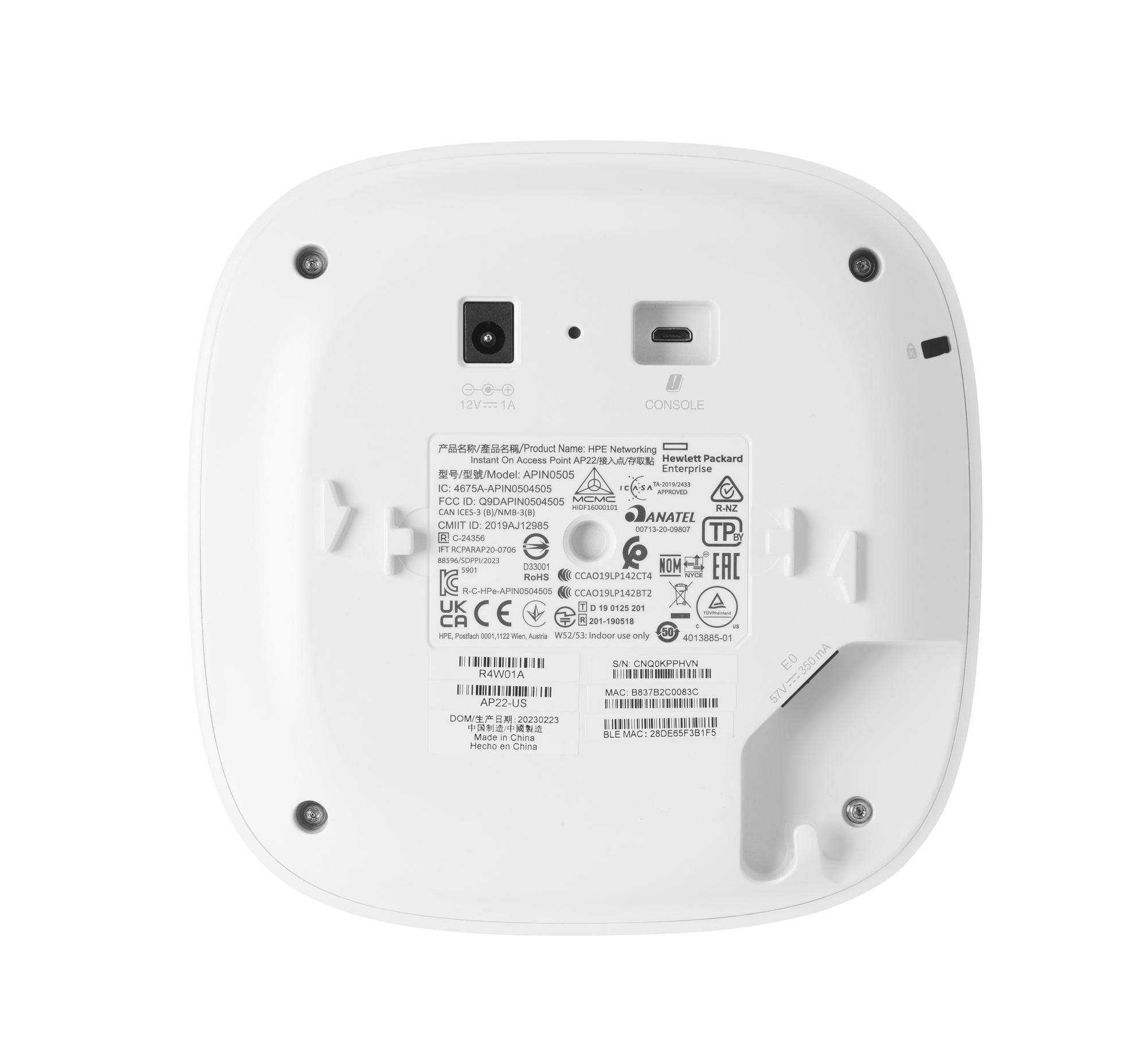 HP Access Point R4W02A Weiß