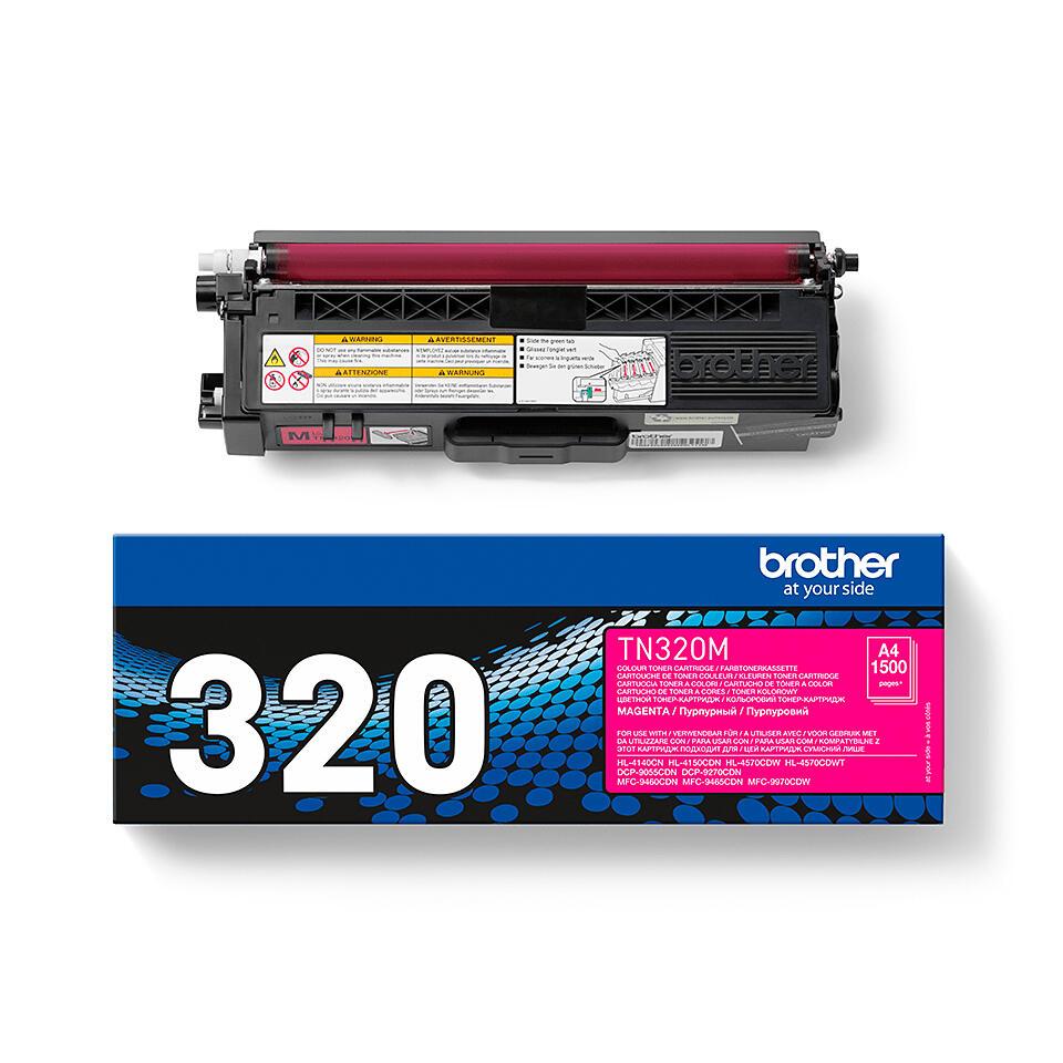 Brother Tóner TN-320M / TN320M Magenta Standard