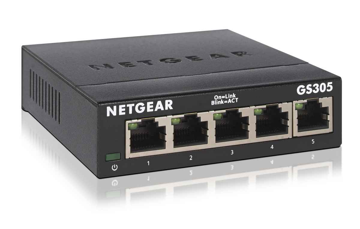 Netgear Switch GS305 / GS305-300PES Black