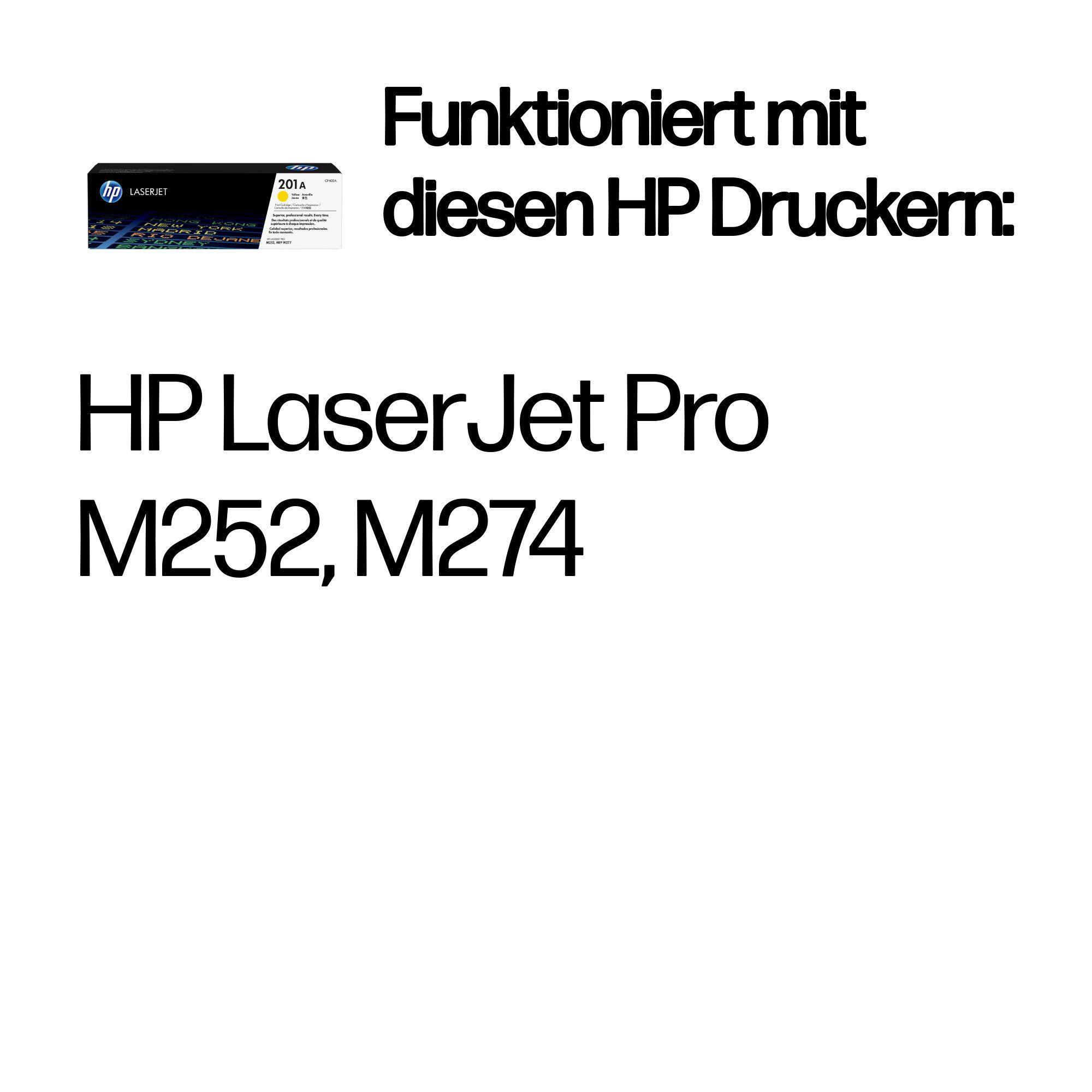 HP Tóner 201A / CF402A Amarillo Standard