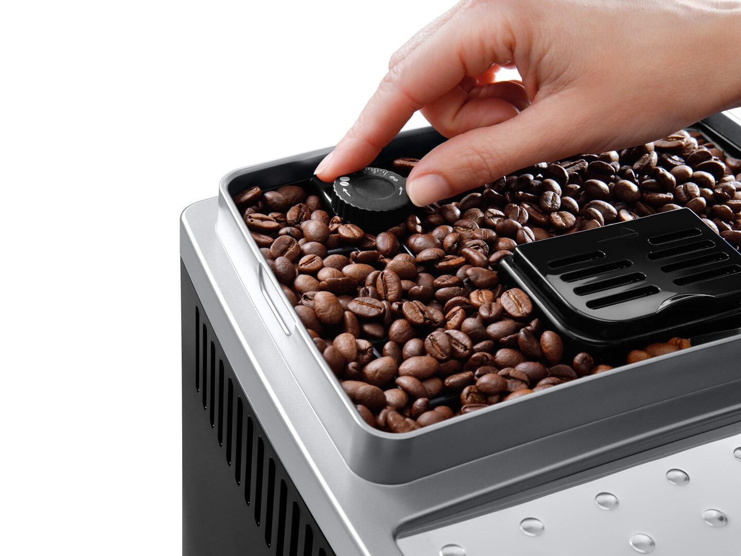 De’Longhi Macchina da caffè completamente automatica Magnifica S Smart ECAM250.23SB / ECAM250.23.SB Nero, argento Standard
