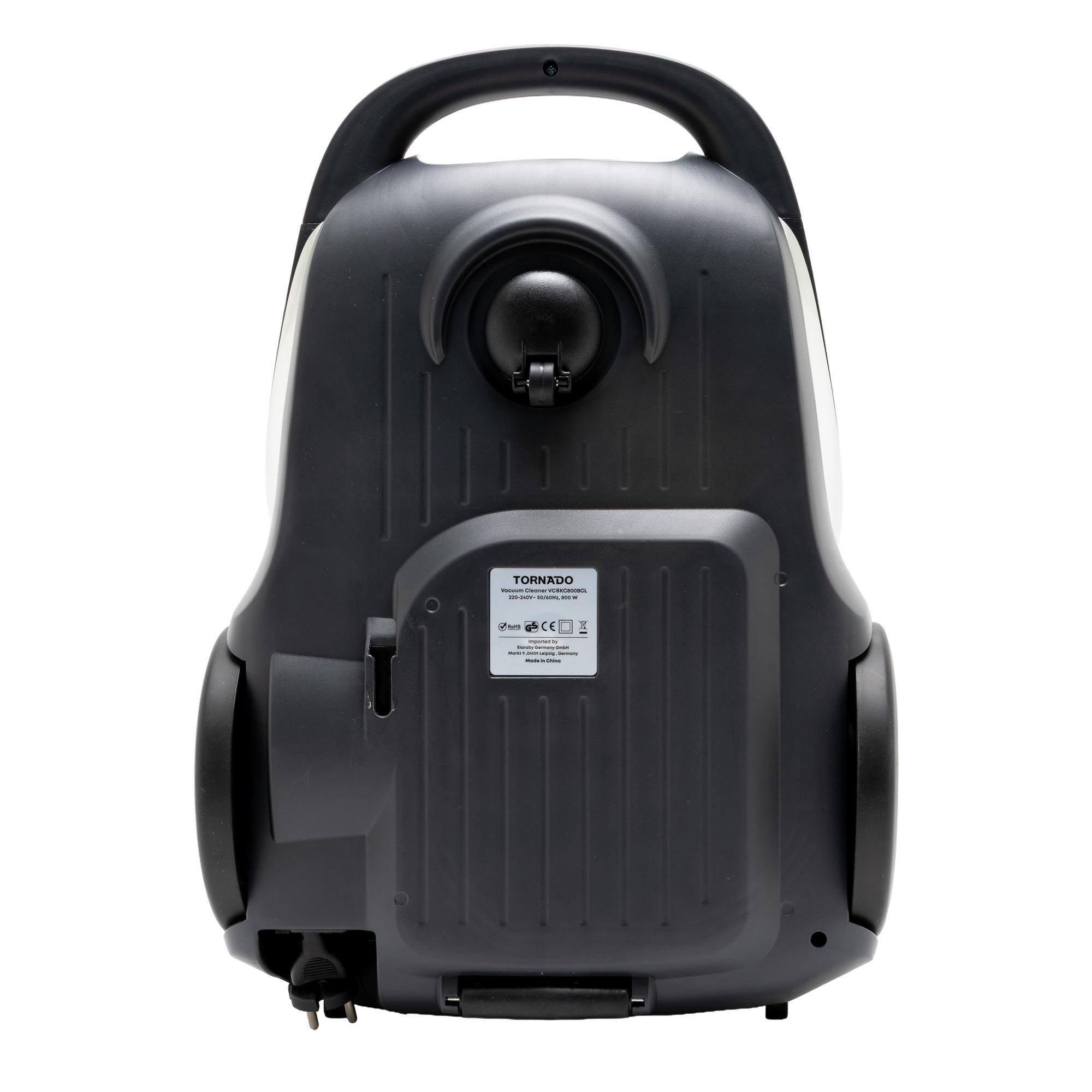 TORNADO Staubsauger VCBKC800BC Schwarz, Rot