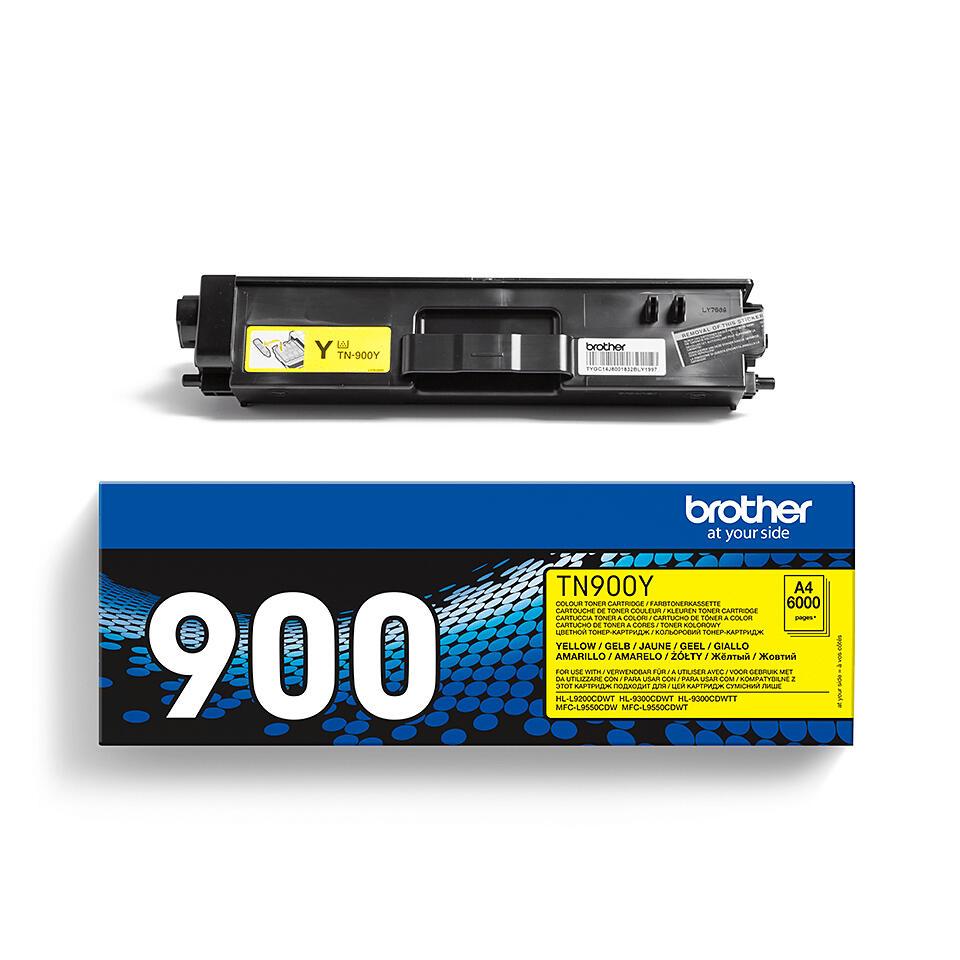 Brother Tóner TN-900Y / TN900Y Amarillo Standard