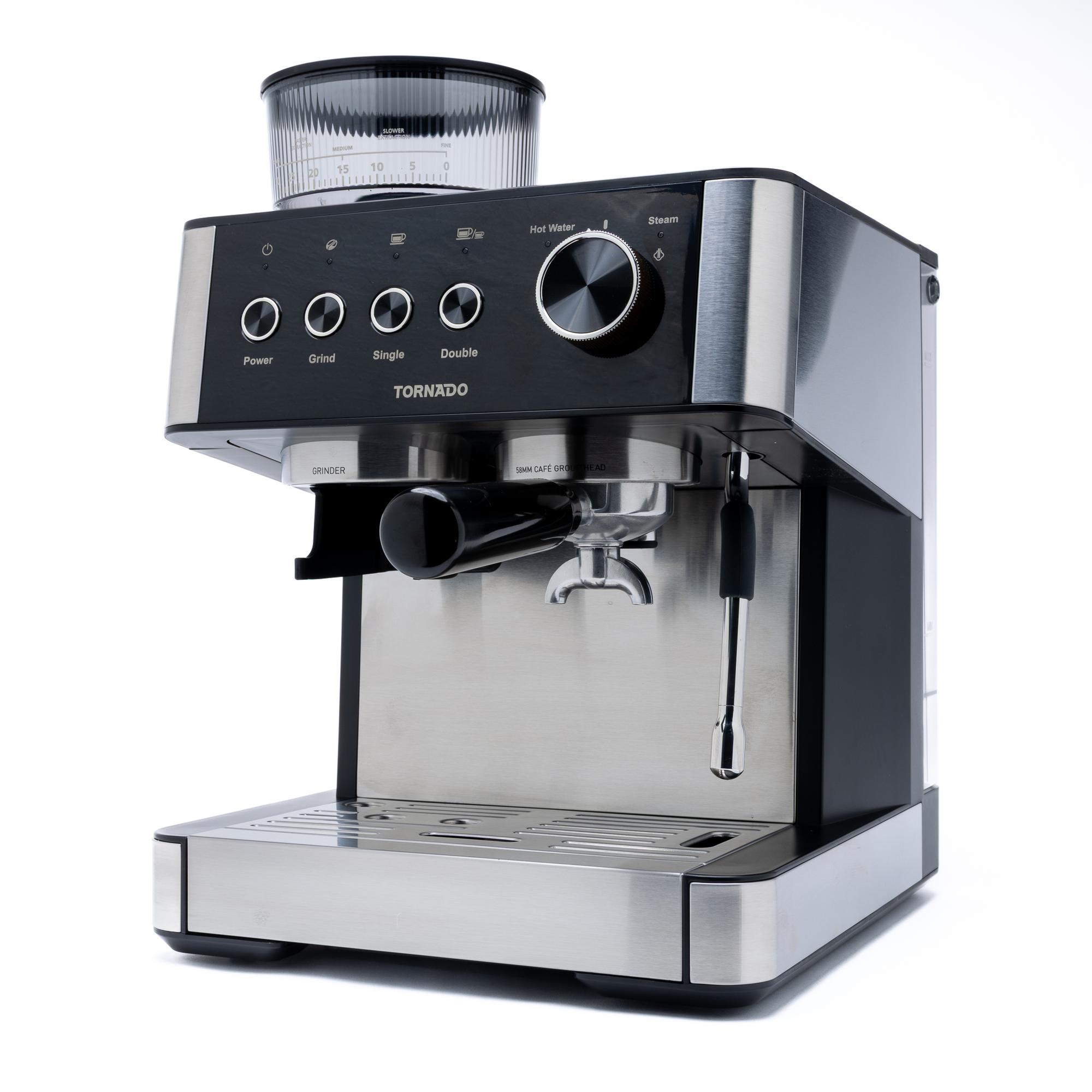 TORNADO Máquina Portafiltro TCM5431-GS Plata