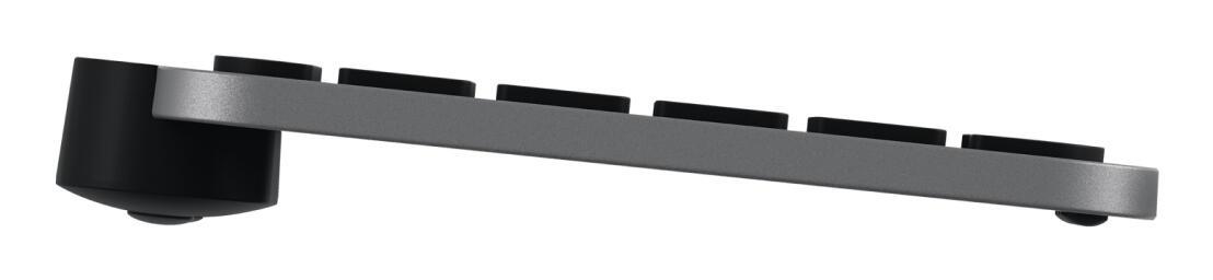 Logitech Teclado MX Keys S für Mac / 920-011637 Aluminio, negro Standard