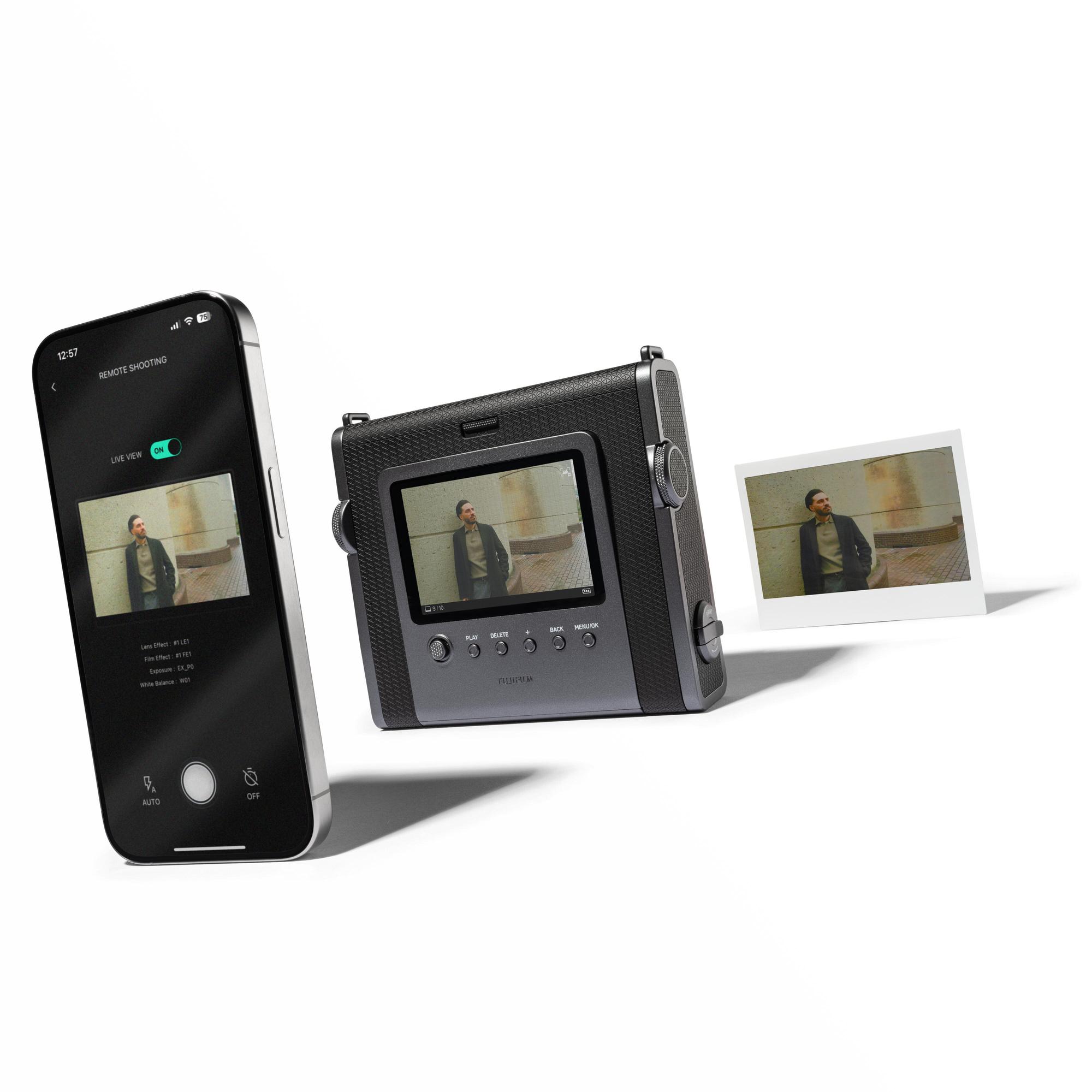 Fujifilm Kamera Instax Wide Evo / 16840933 Schwarz Standard
