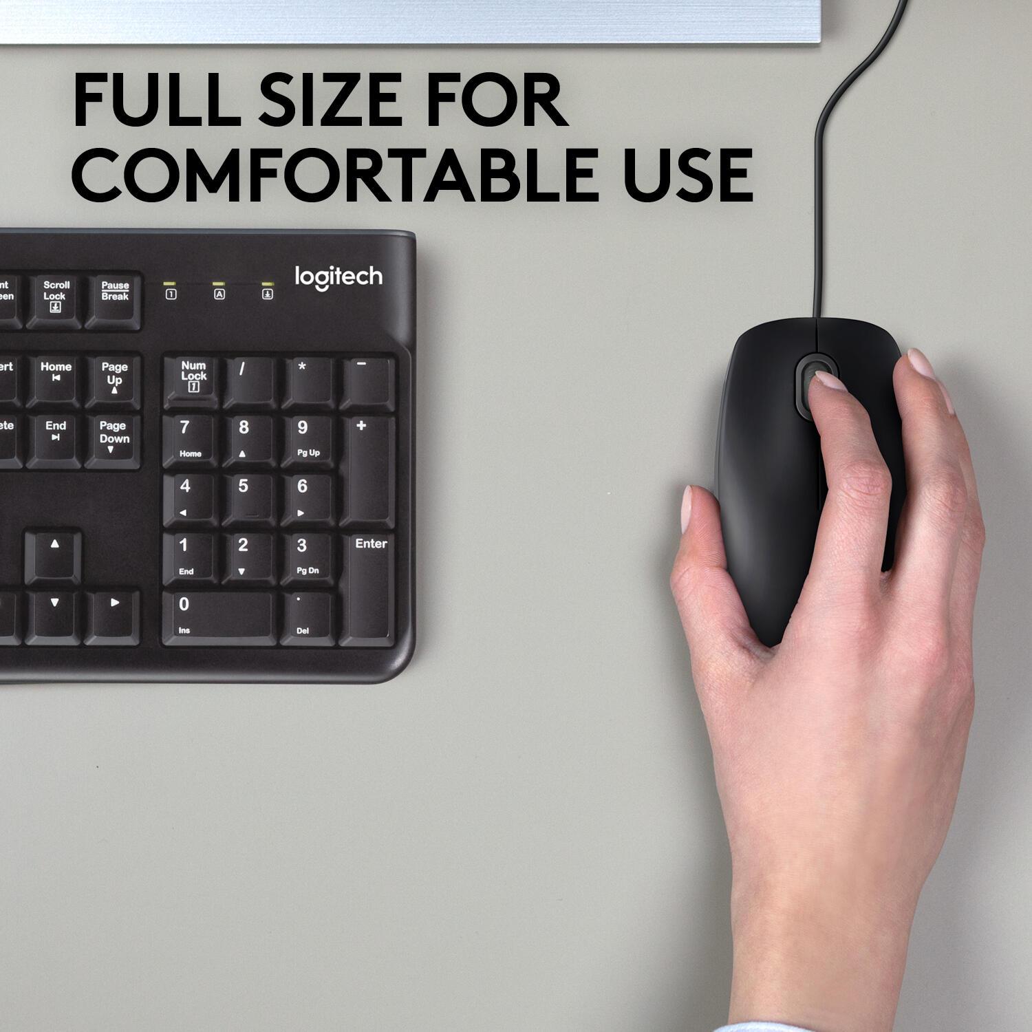 Logitech Maus B110 Silent / 910-005508 Schwarz