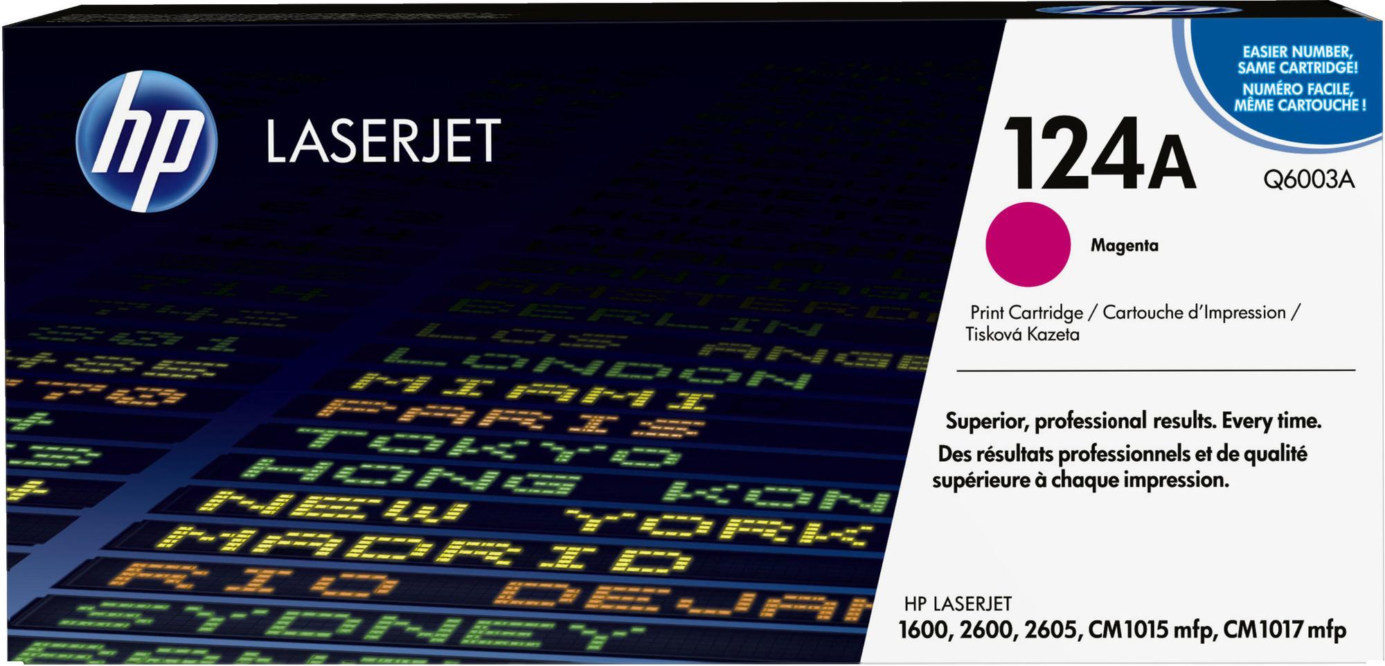 HP Toner 124A / Q6003A Magenta Standard