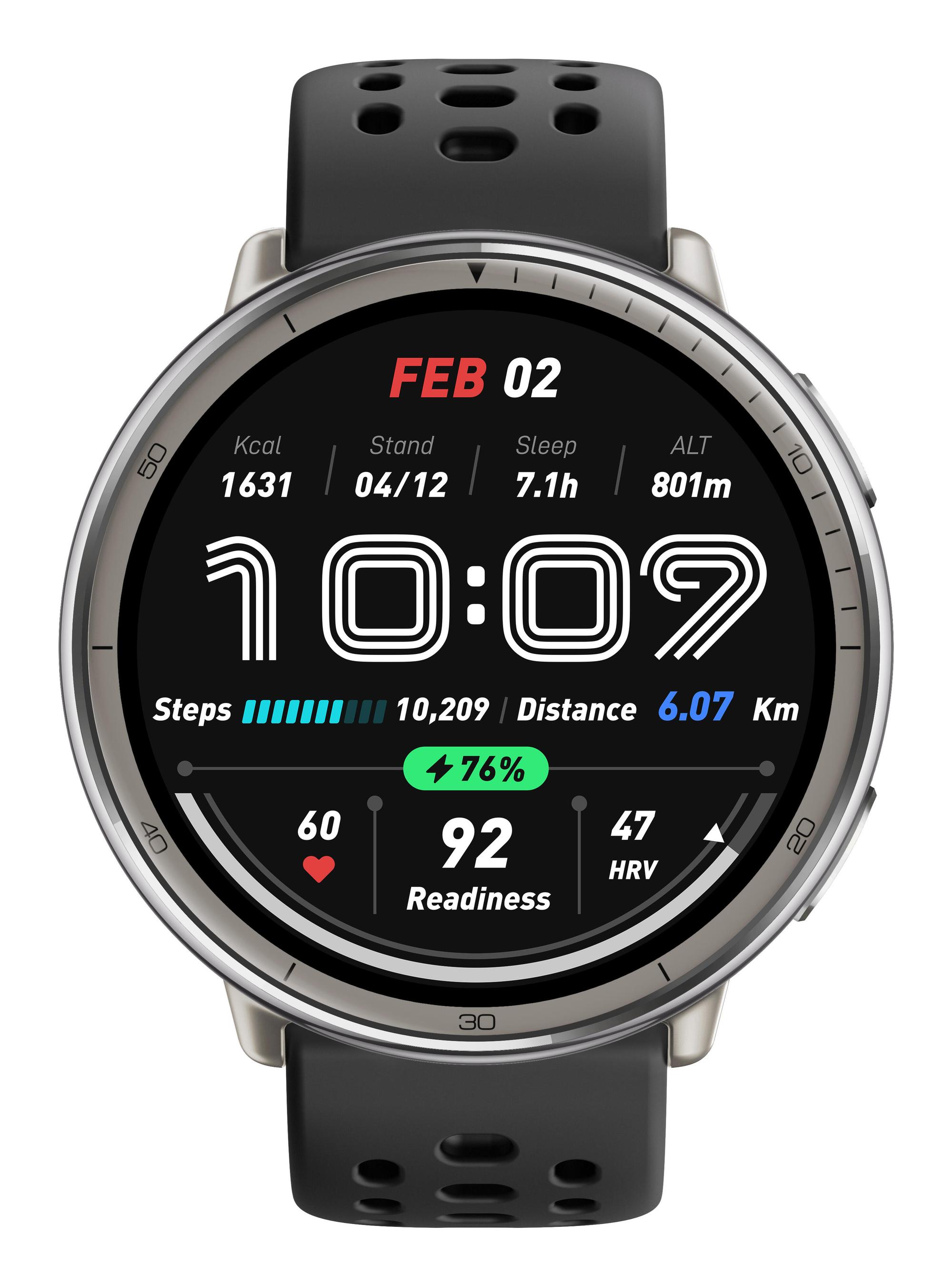 Amazfit Indossabile Active 2 / W2433EU1N Nero 3,35 cm (1,32")