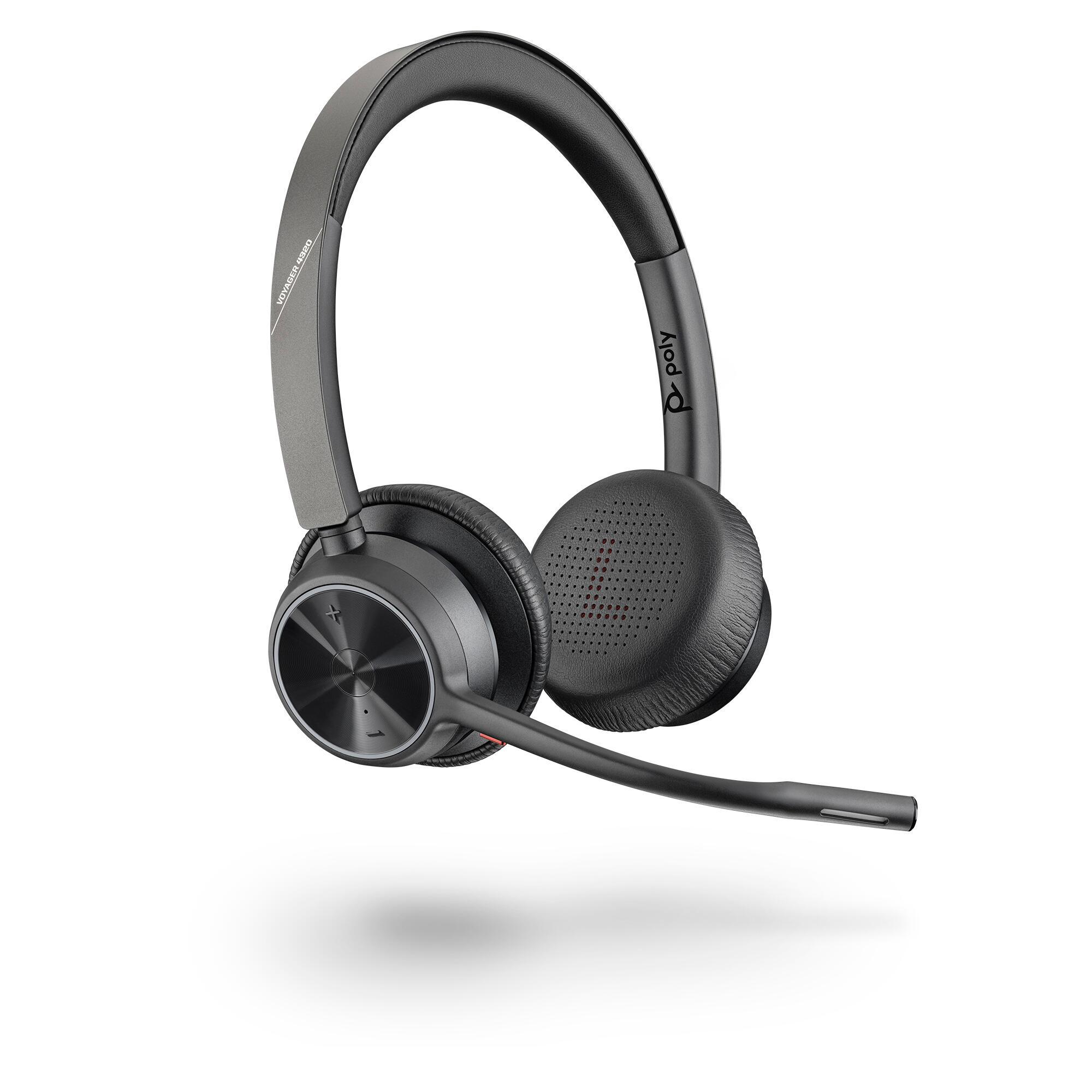 Plantronics/Poly Headset Voyager 4320 / 76U50AA Schwarz