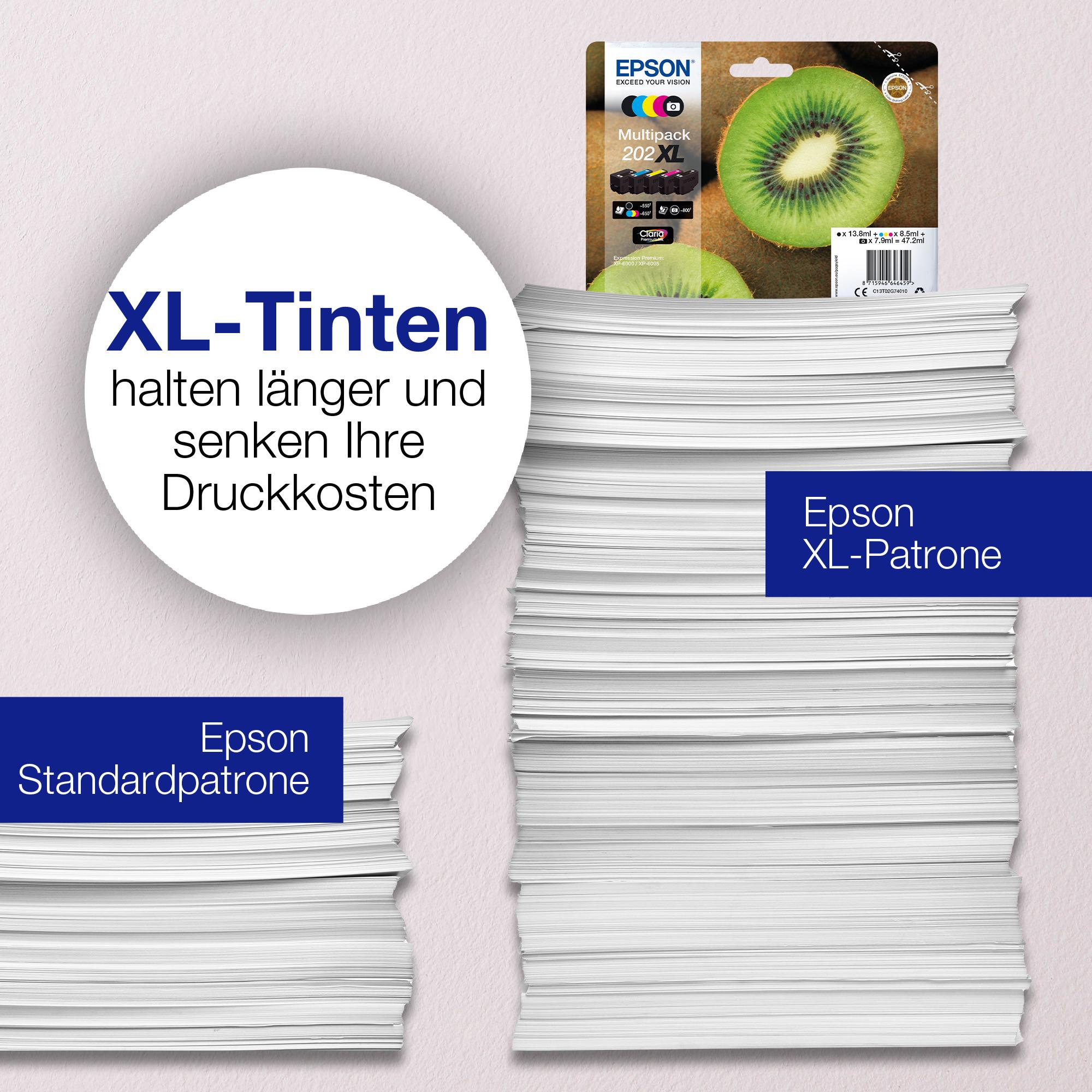 Epson Tinte 202 / C13T02F34010 Magenta Standard
