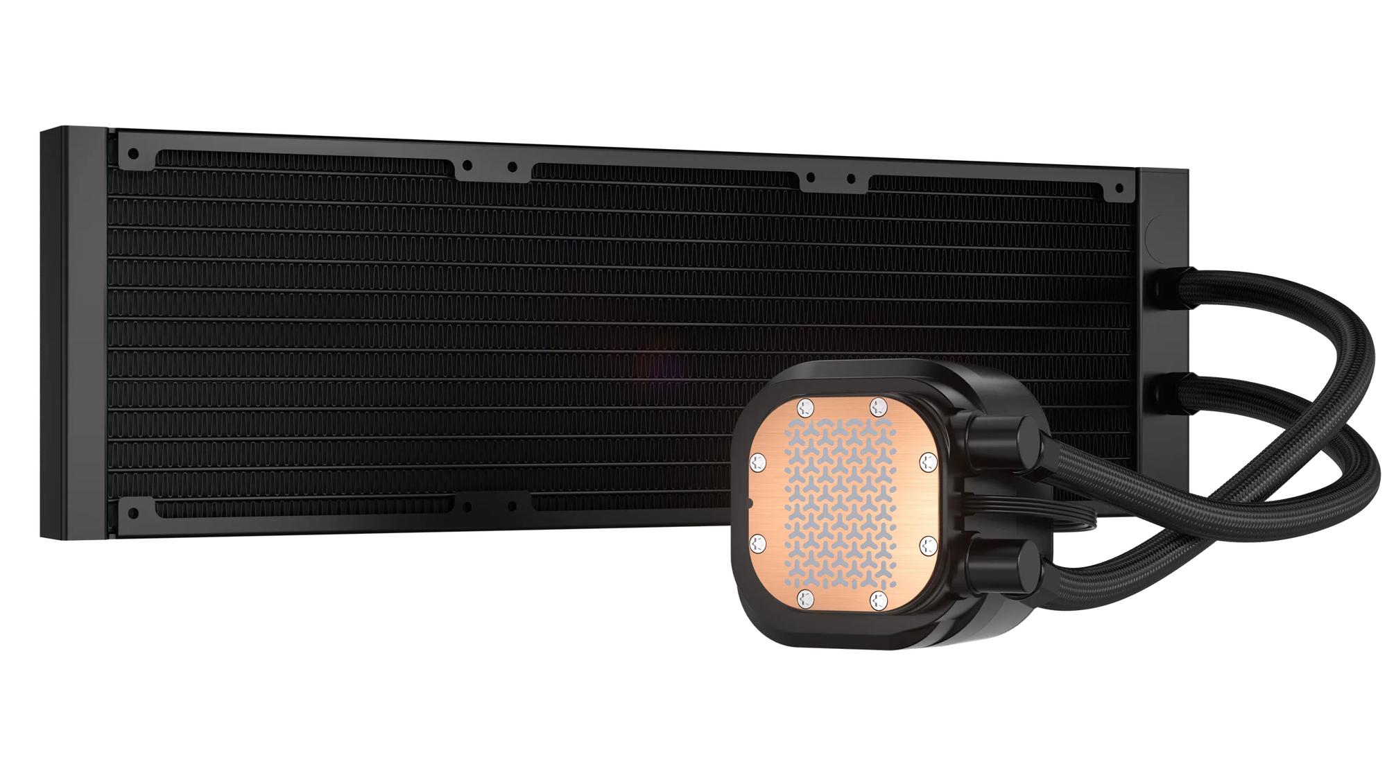Corsair Refrigeración por agua NAUTILUS 360 ARGB / CW-9060093-WW Negro XL