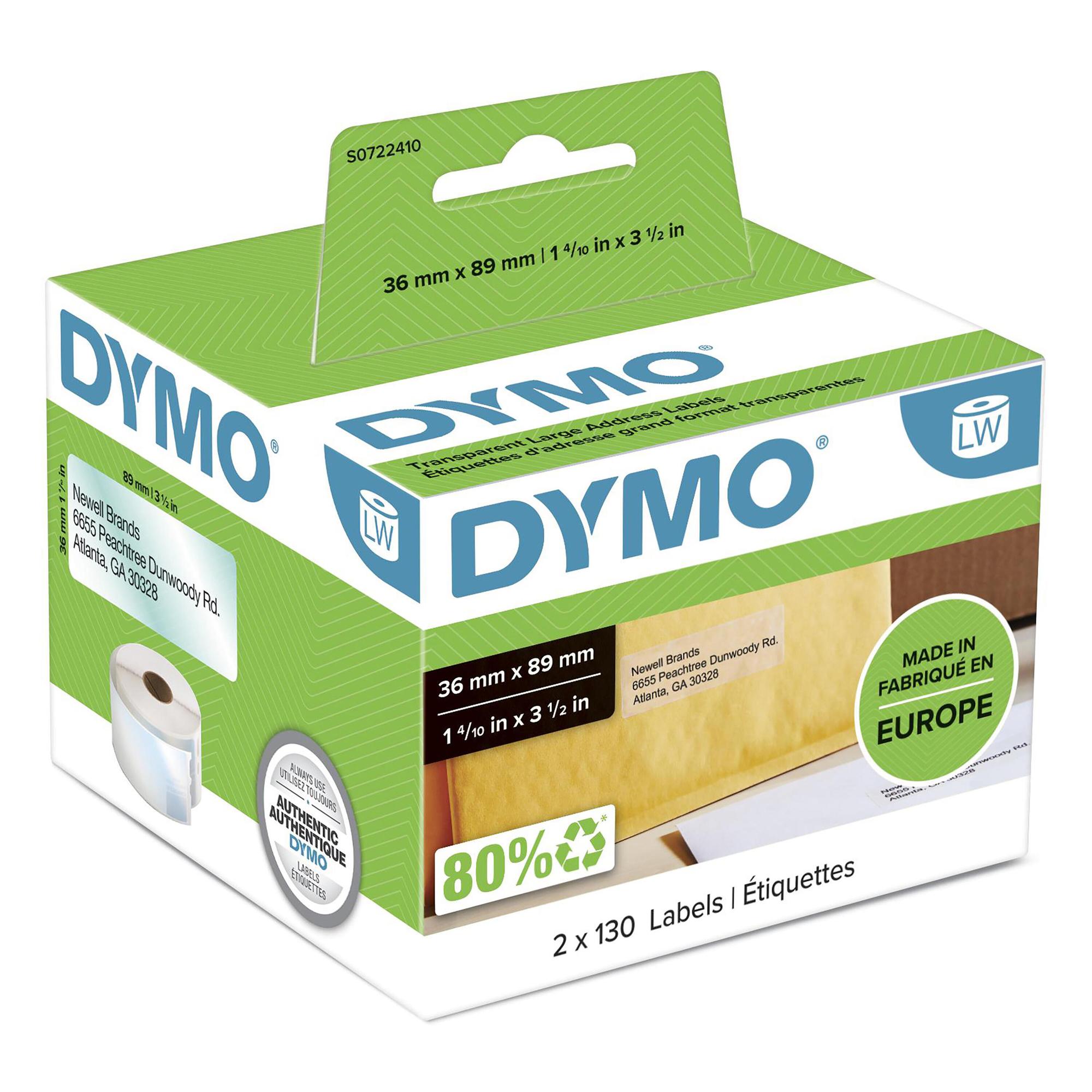 DYMO Etiqueta 99013 / S0722410 Doppelpack
