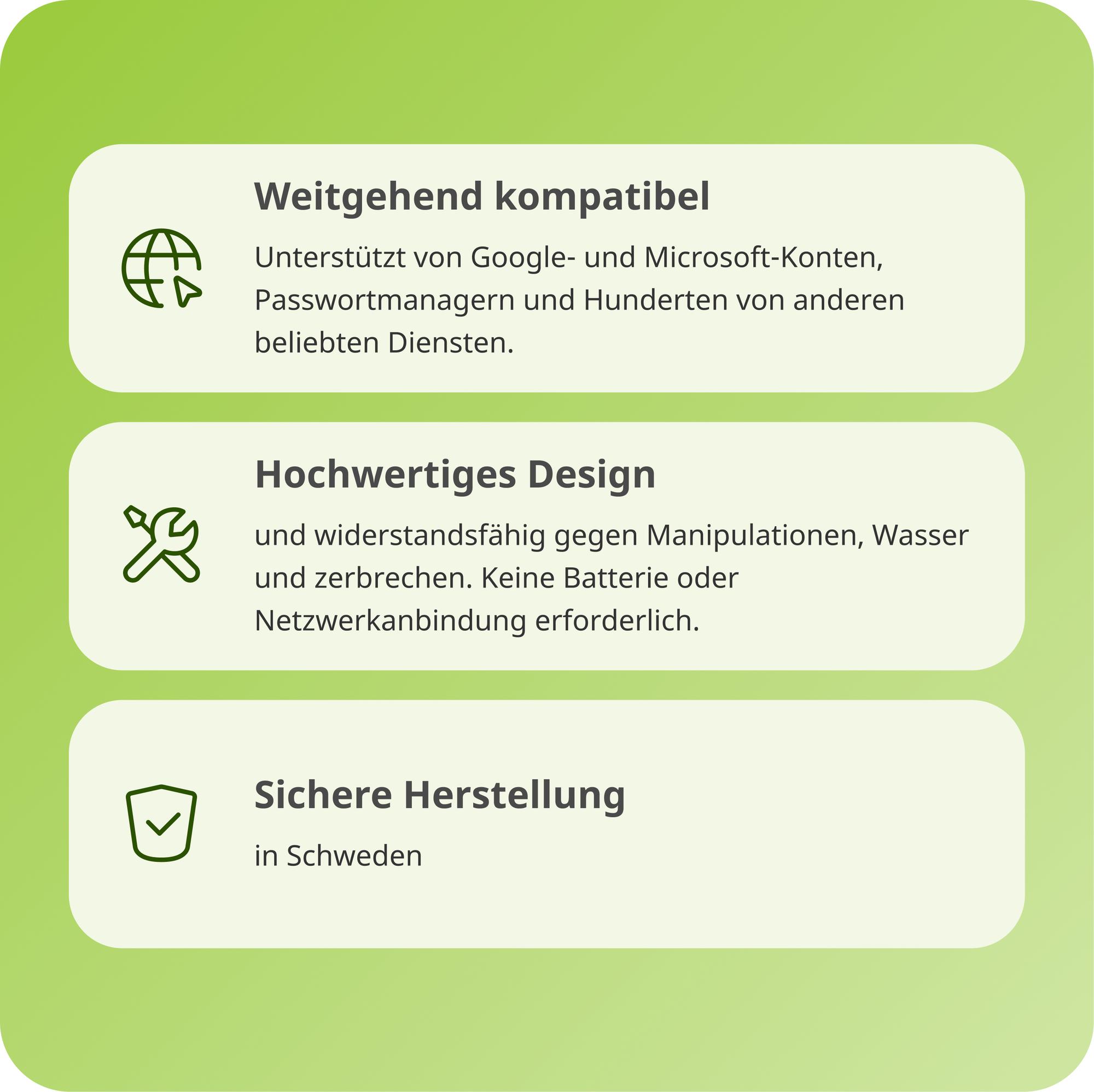 Yubico Sicherheitsschlüssel YubiKey 5 NFC / 100870 Schwarz