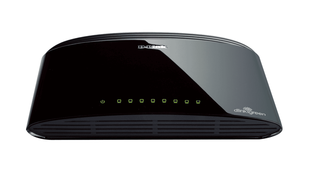 D-Link Switch ES1008D / DES-1008D Schwarz