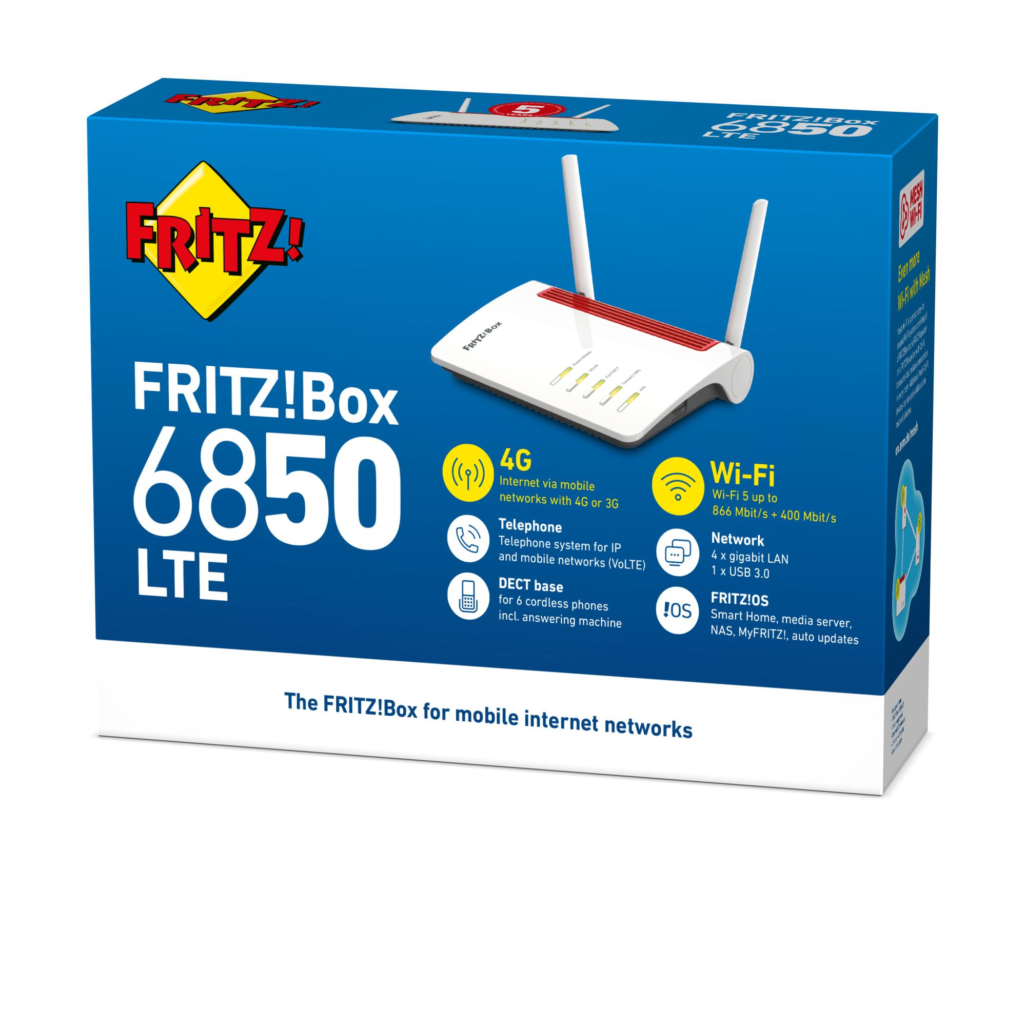 Fritz! Router 6850 LTE / 20002926 Weiß