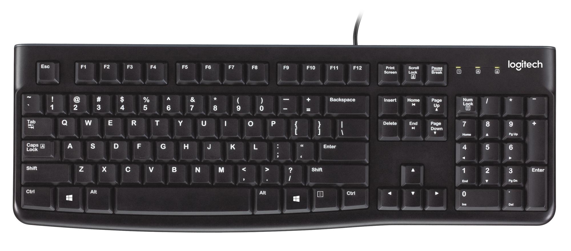 Logitech Tastiera K120 / 920-002508 Nero