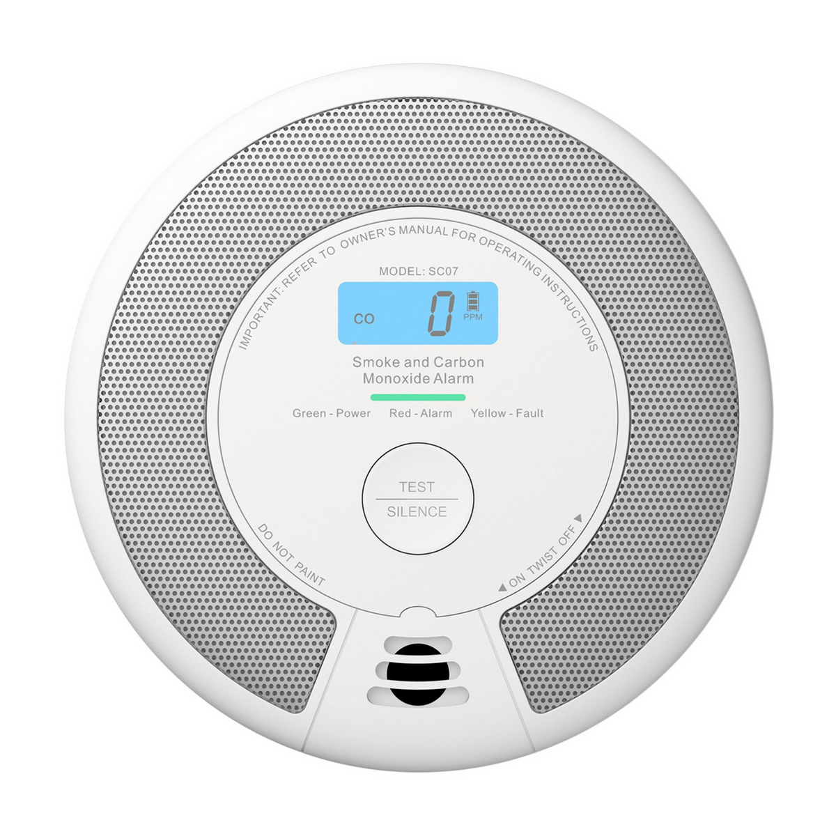 X-Sense Rauch- und Kohlenmonoxidmelder SC07 / ZASXS00150WEU White