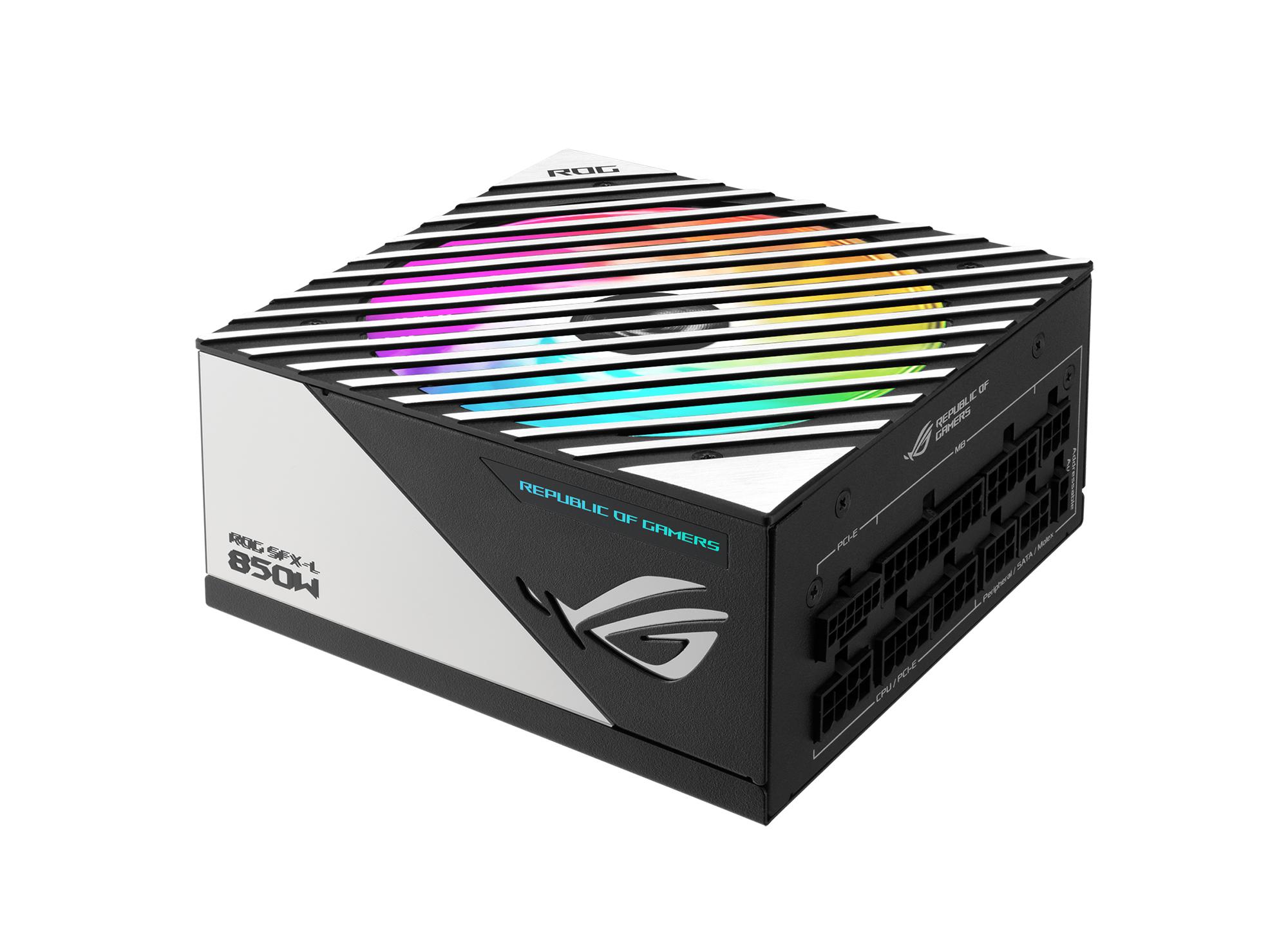 ASUS Alimentation pour PC ROG LOKI 850P SFX L GAMING / 90YE00N3-B0NA00 Noir, argent