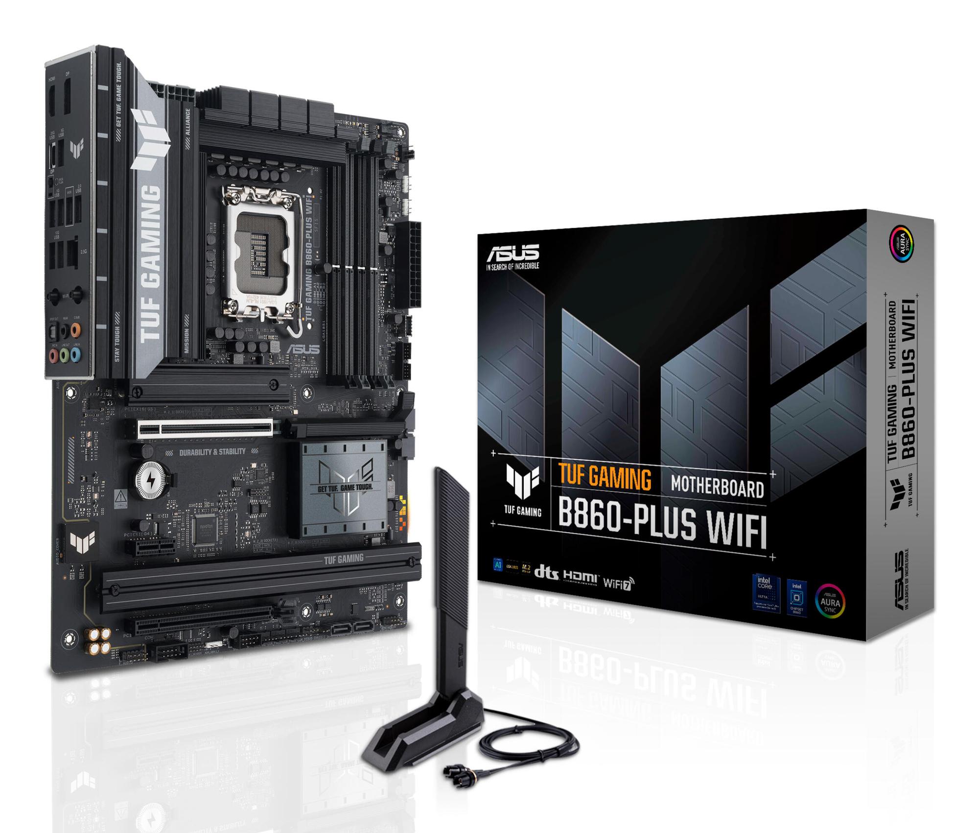ASUS Mainboard TUF Gaming B860-Plus WiFi / 90MB1JL0-M0EAY0 Black