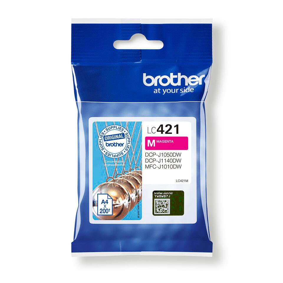 Brother Encre LC-421M / LC421M Magenta Standard