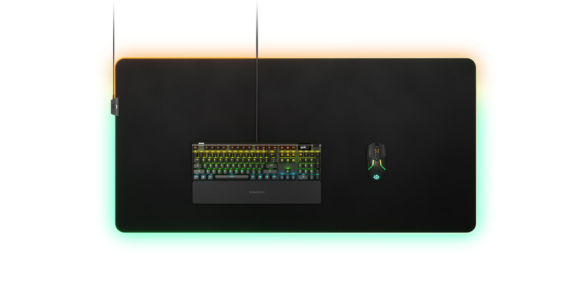 Steelseries Mauspad QcK Prism Cloth / 63512 Schwarz XXXL
