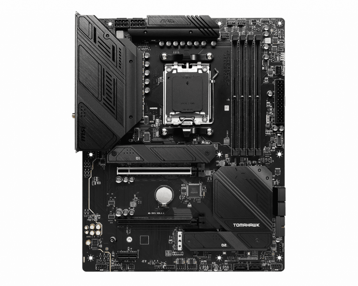 MSI Mainboard MAG B650 Tomahawk Wifi / 7D75-001R Schwarz