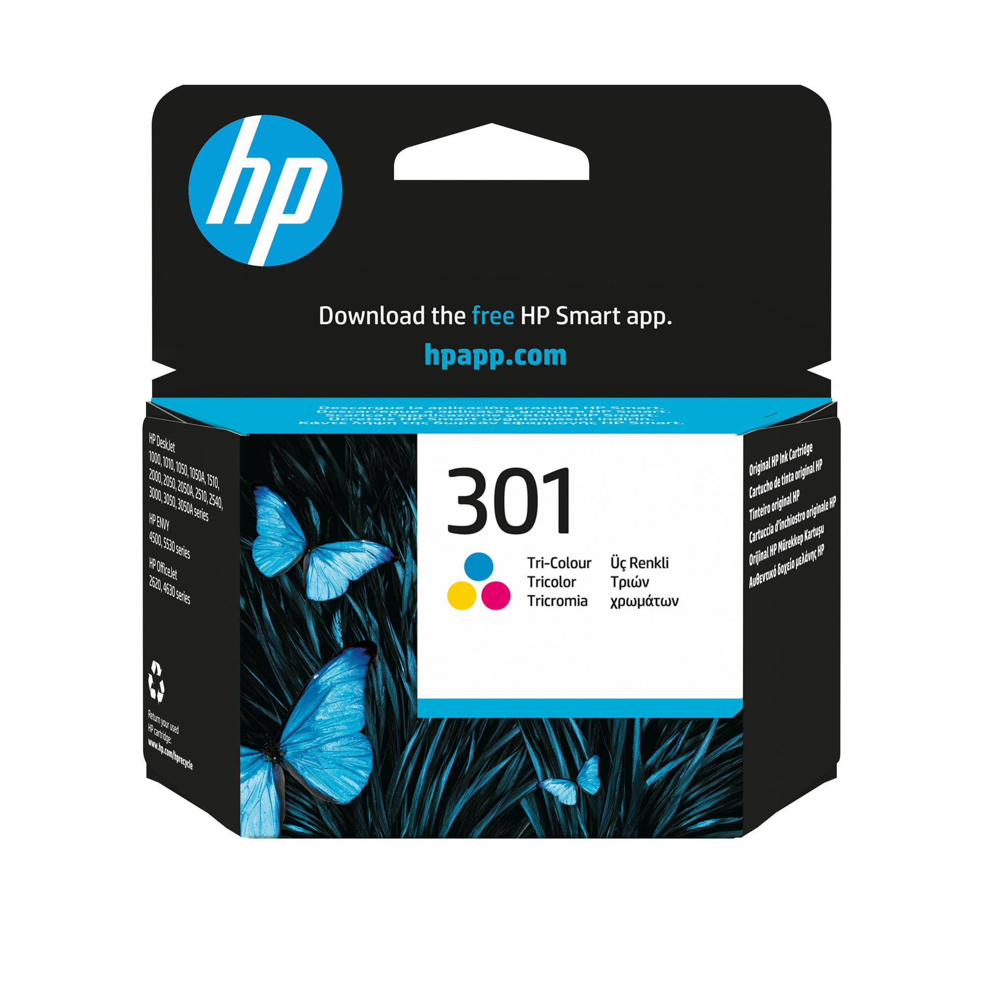 HP Tinta 301 / CH562EE C,M,Y Standard