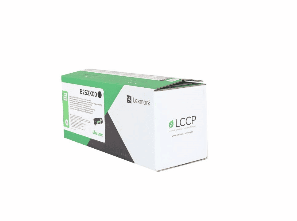 Lexmark Toner B252X00 Noir