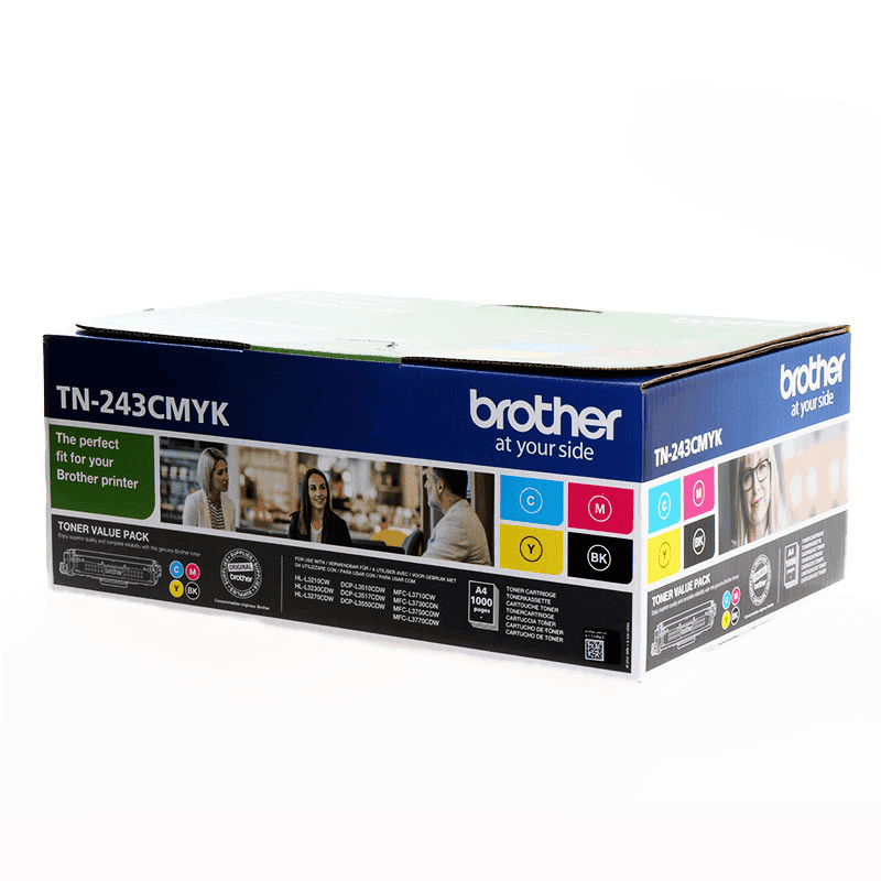 Brother Toner TN-243CMYK / TN243CMYK BK,C,M,Y