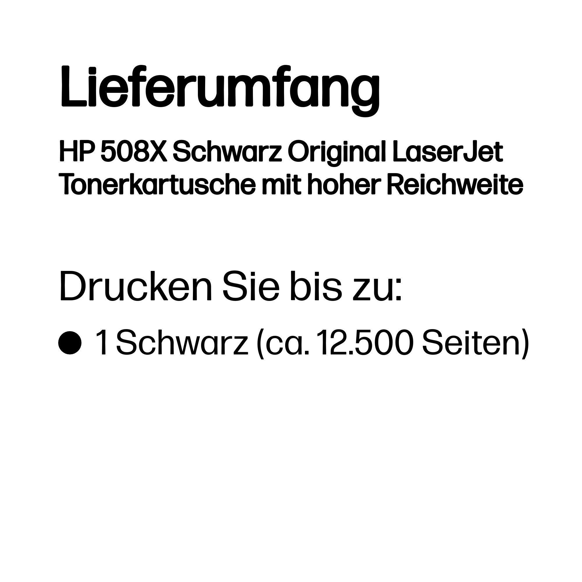 HP Toner 508X / CF360X Nero Standard