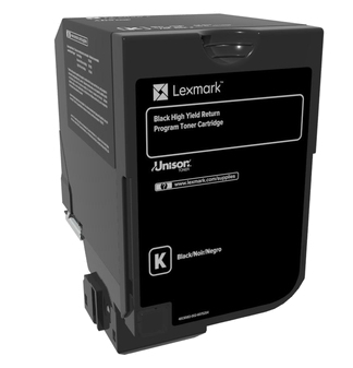 Lexmark Toner 74C2HK0 / 74C2HK0 Black XXL