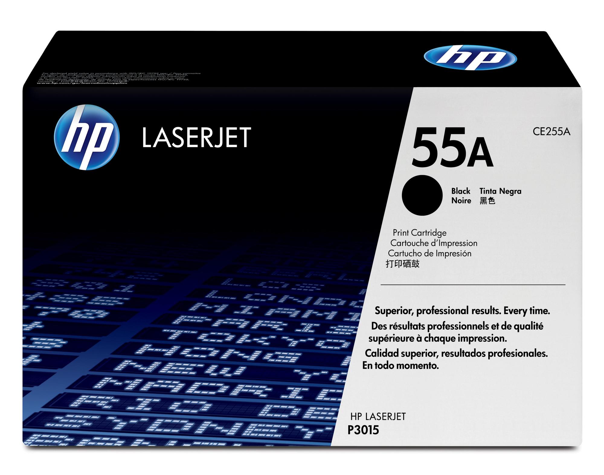 HP Toner 55A / CE255A Black Standard