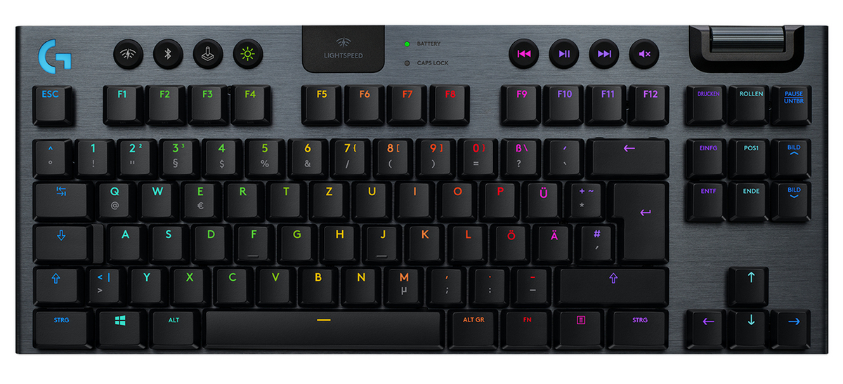 Logitech Teclado G915 TKL Lightspeed / 920-009496 Negro