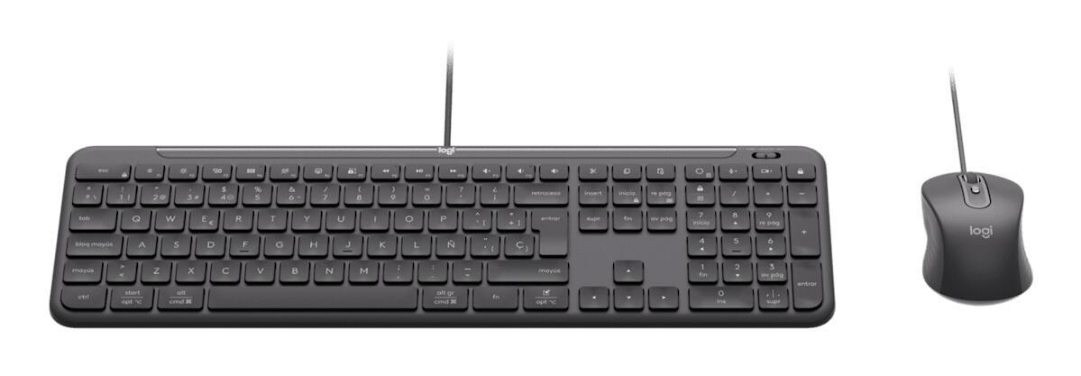 Logitech Ensemble souris et clavier Signature Slim Combo MK620 US / 920-013349 Graphite