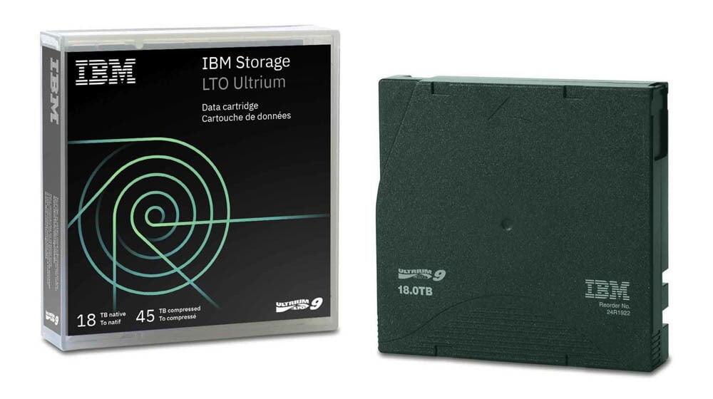 IBM Bande LTO LTO-9 Ultrium / 02XW568 Vert