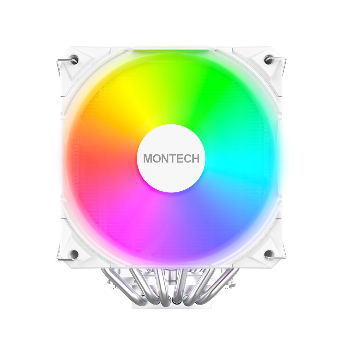 Montech Raffreddamento della CPU NX600 ARGB / NX600 ARGB (W) Bianco