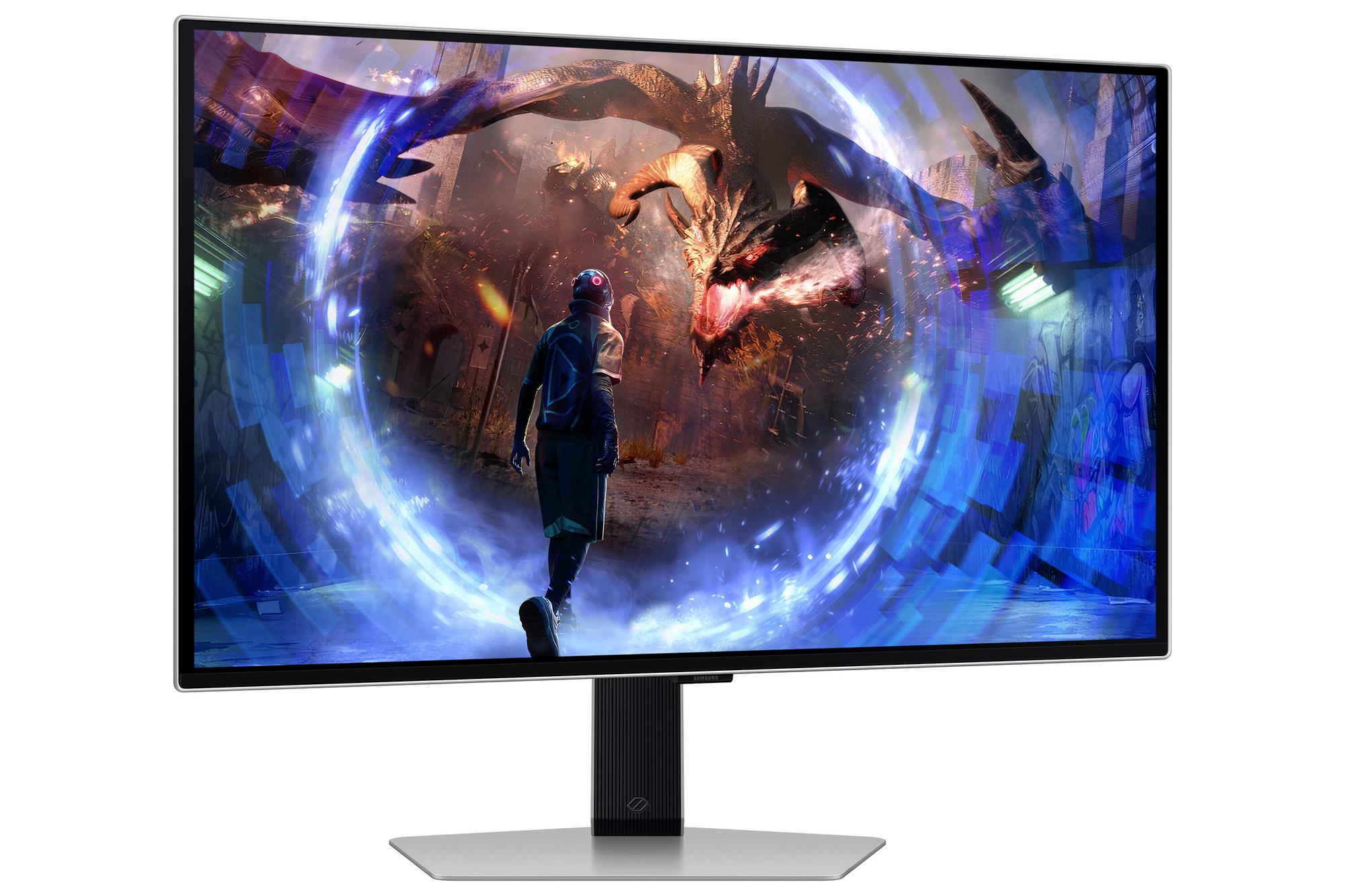 Samsung Monitor Odyssey LS27DG600SU / LS27DG600SUXEN Silber 68,6 cm (27")