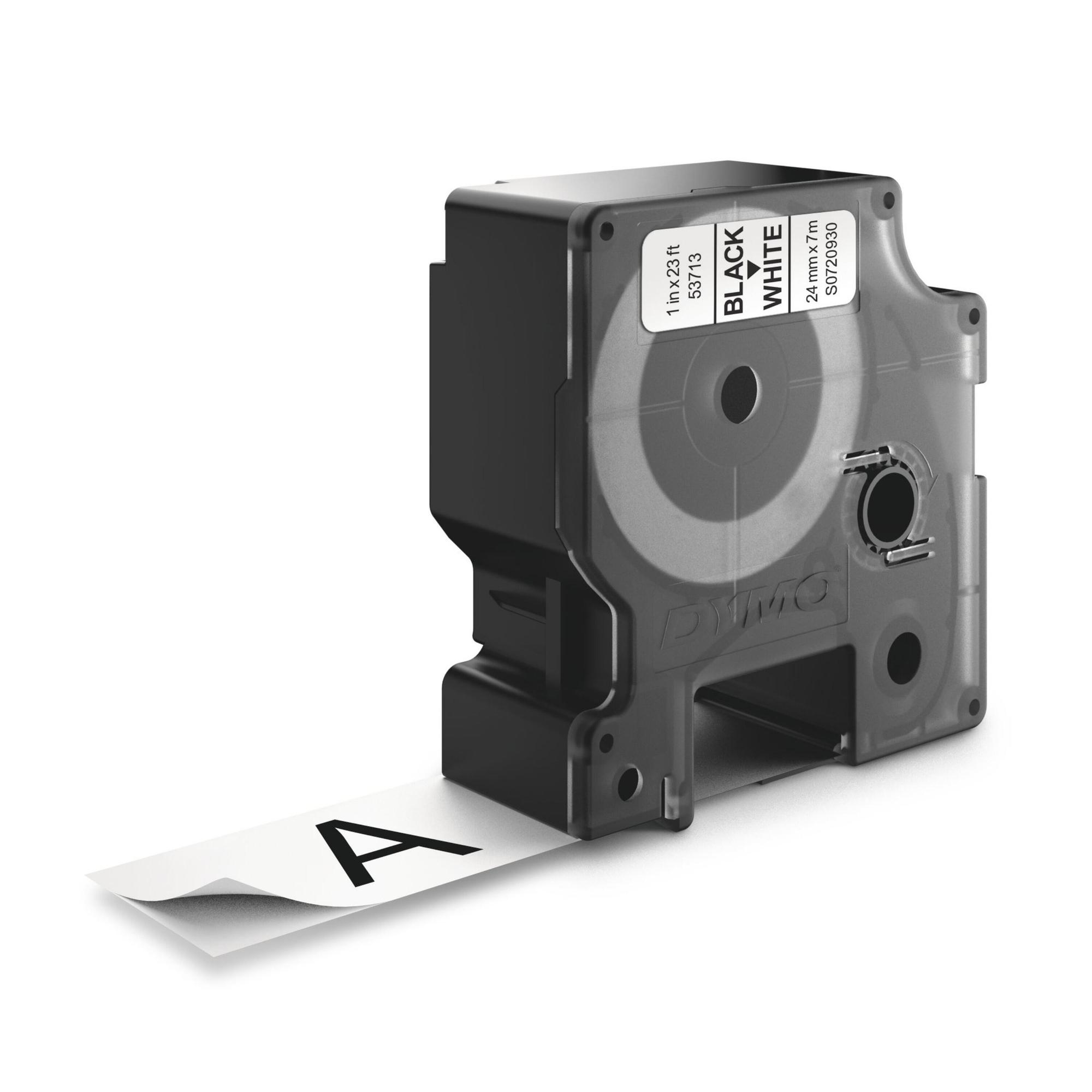 DYMO Cinta de color 53713 / S0720930 Negro, blanco