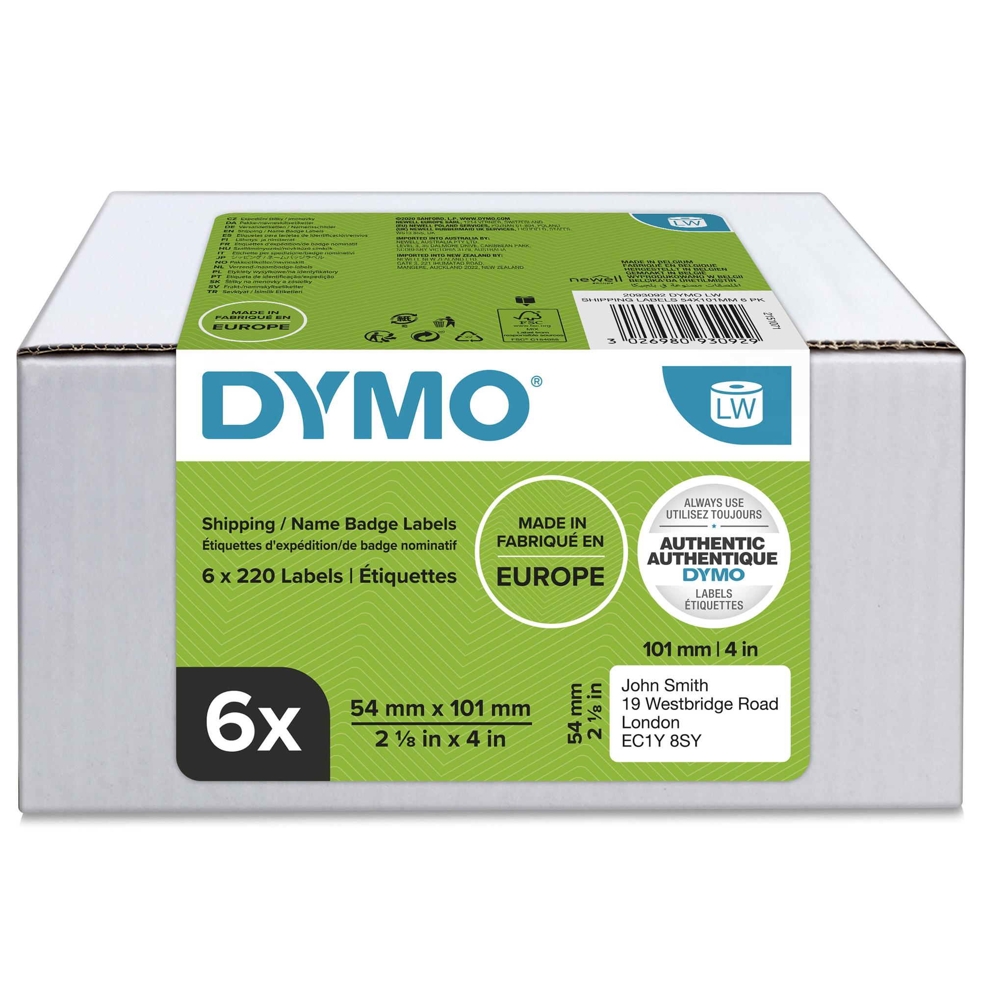 DYMO Etikett 2093092 Weiß