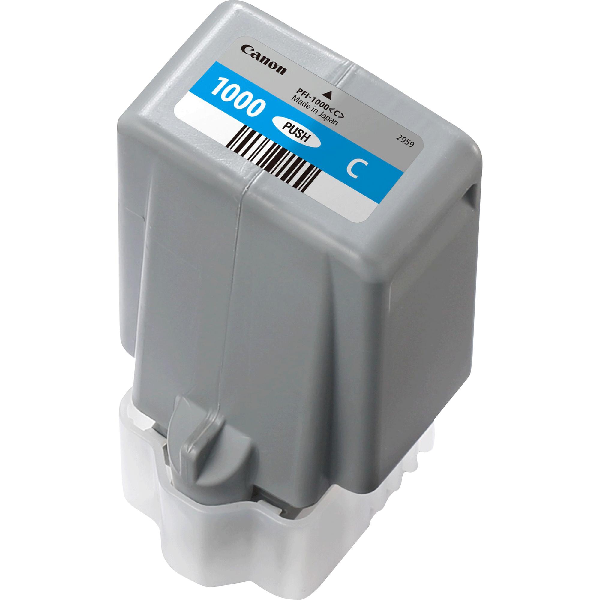 Canon Encre PFI-1000 C / 0547C001 Cyan Standard