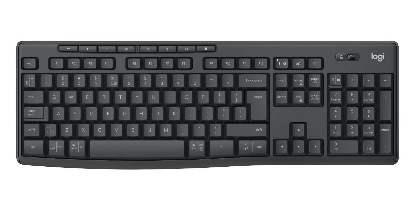 Logitech Ensemble souris et clavier MK370 Business / 920-012077 Graphite