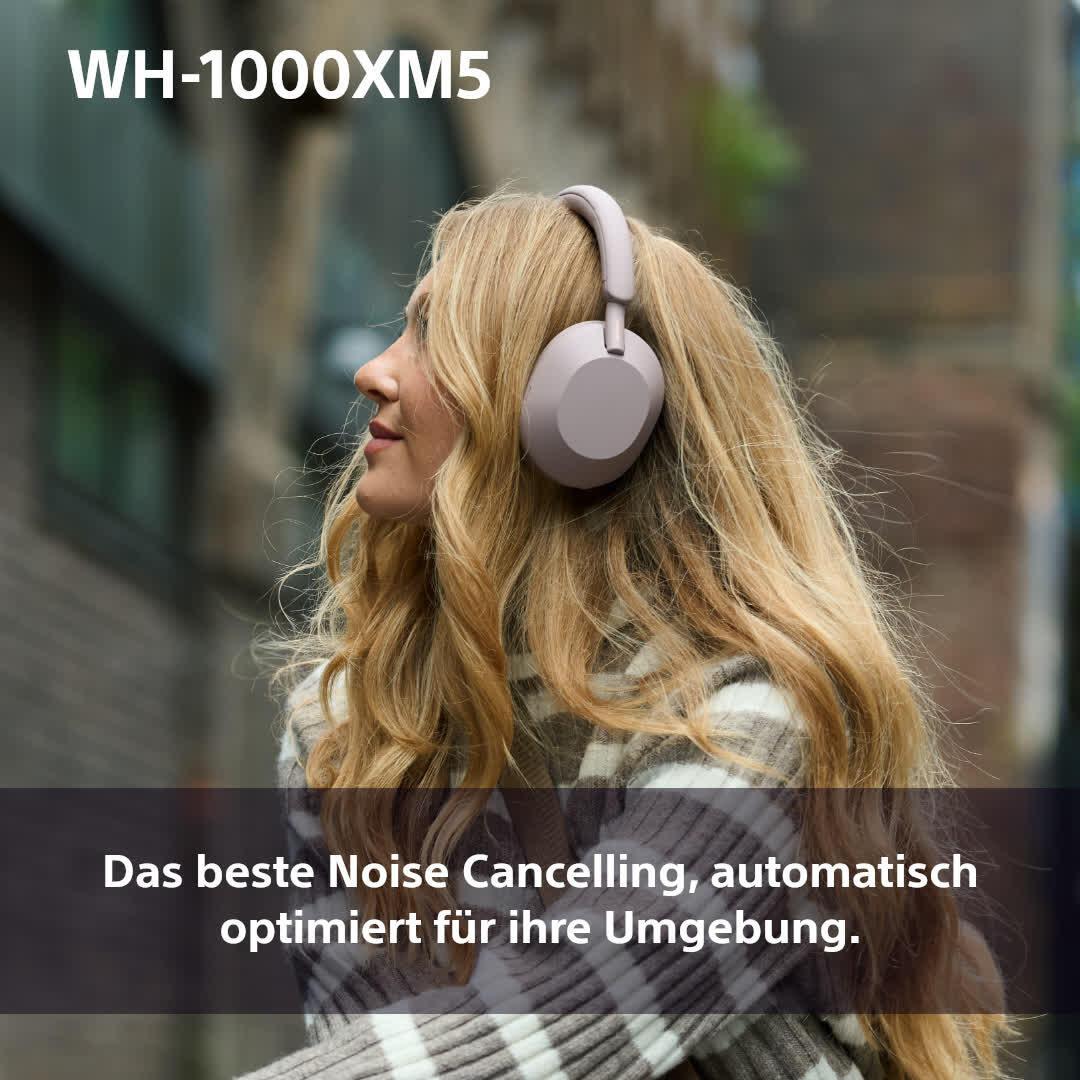 Sony Auriculares WH-1000XM5 / WH1000XM5P.CE7 Rosa