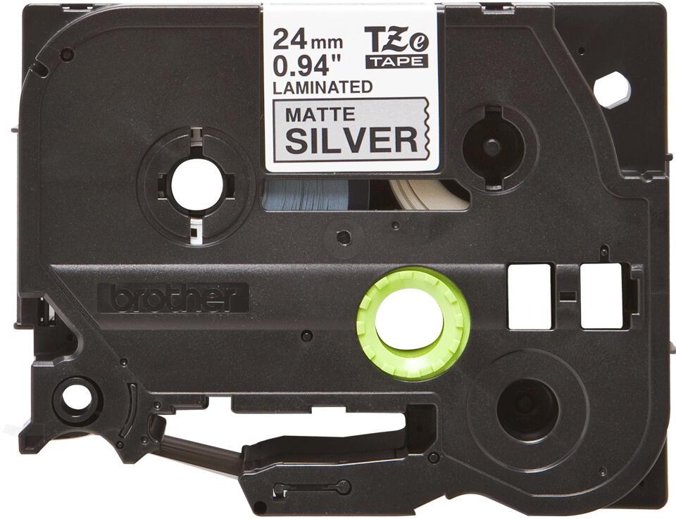 Brother Cinta de color TZE-M951 / TZEM951 Plata, negro