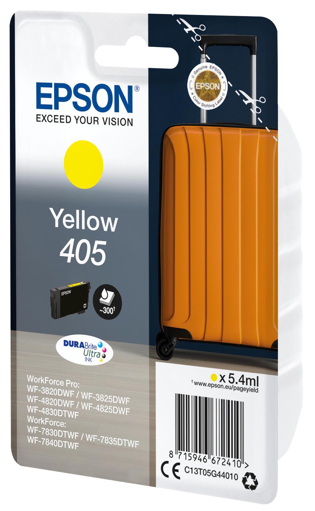 Epson Tinte 405 / C13T05G44010 Gelb Standard