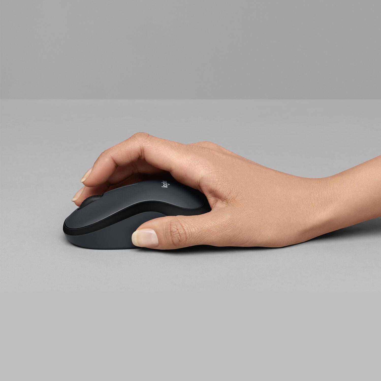 Logitech Mouse M220 Silent / 910-004878 Anthracite
